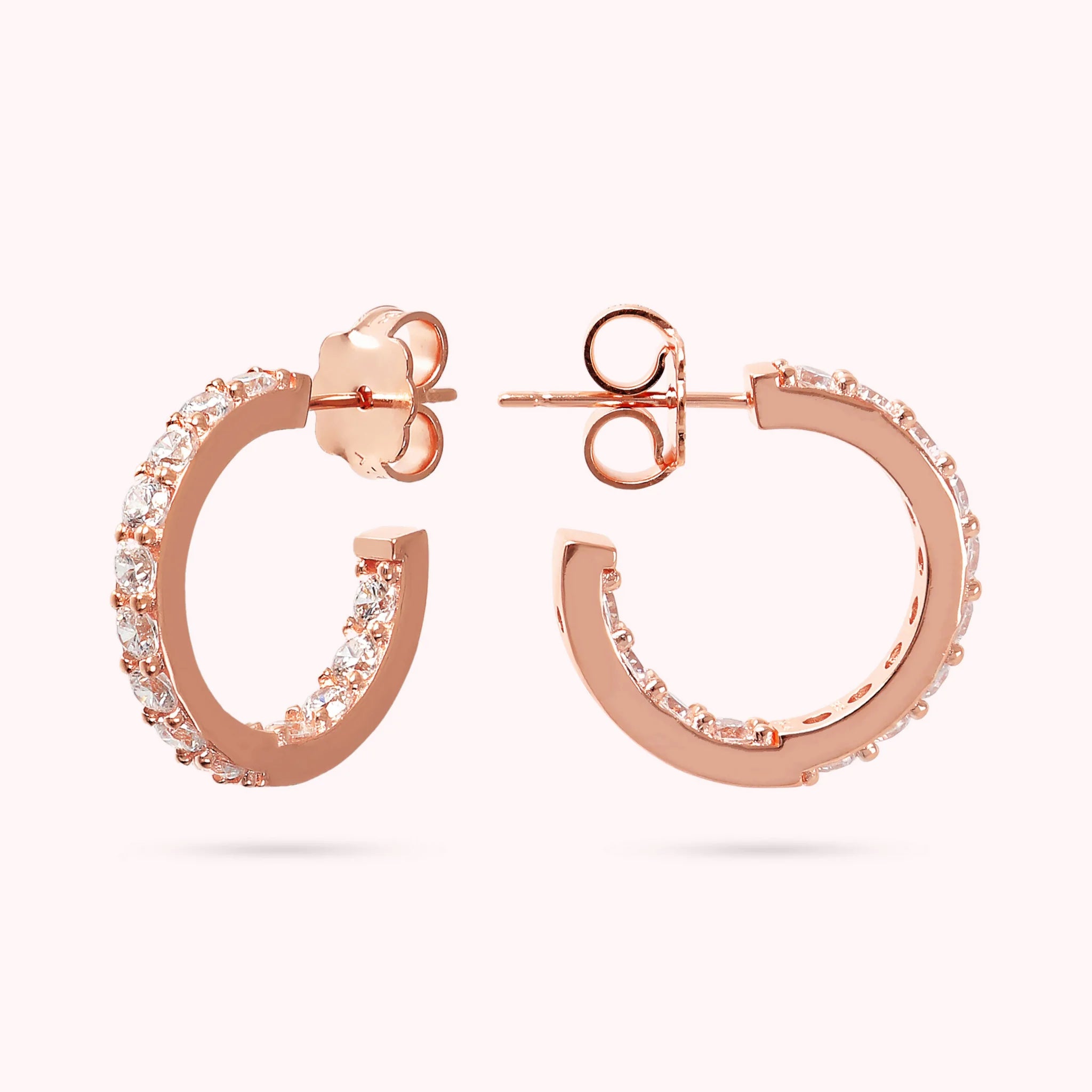 Altissima Cubic Zirconia Hoop Earrings