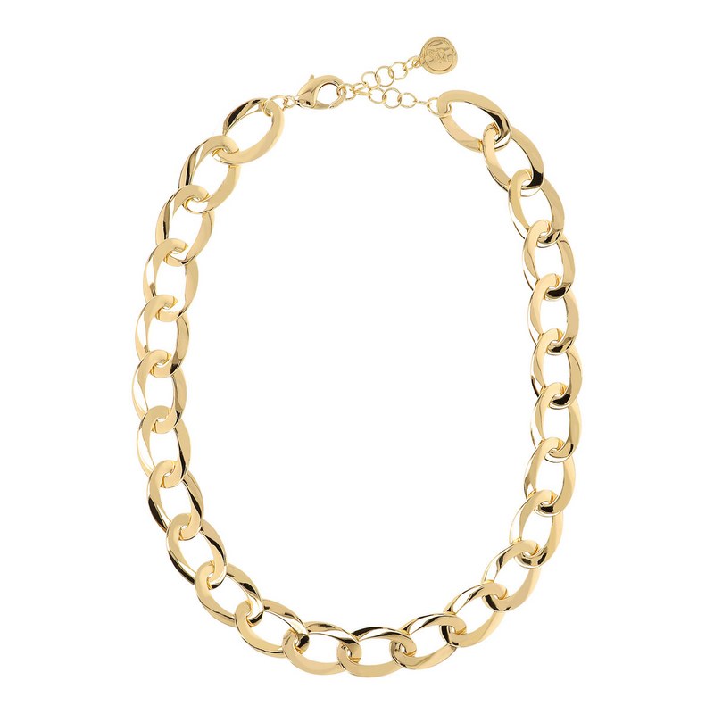 Goldene Halskette Grumetta Maxi Shiny Links
