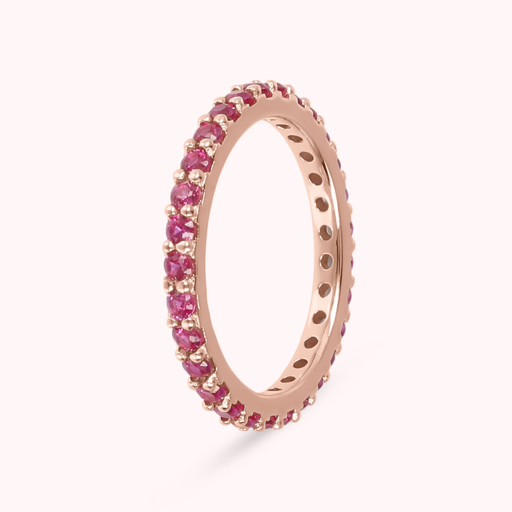 Anello Veretta con Cubic Zirconia o Spinello Nero