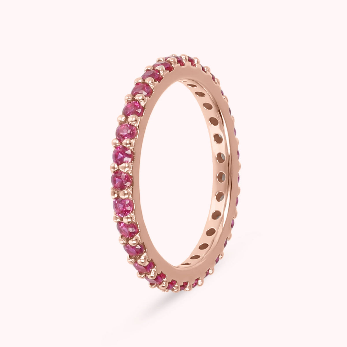 Veretta Ring mit kubischem Zirkon oder schwarzem Spinell