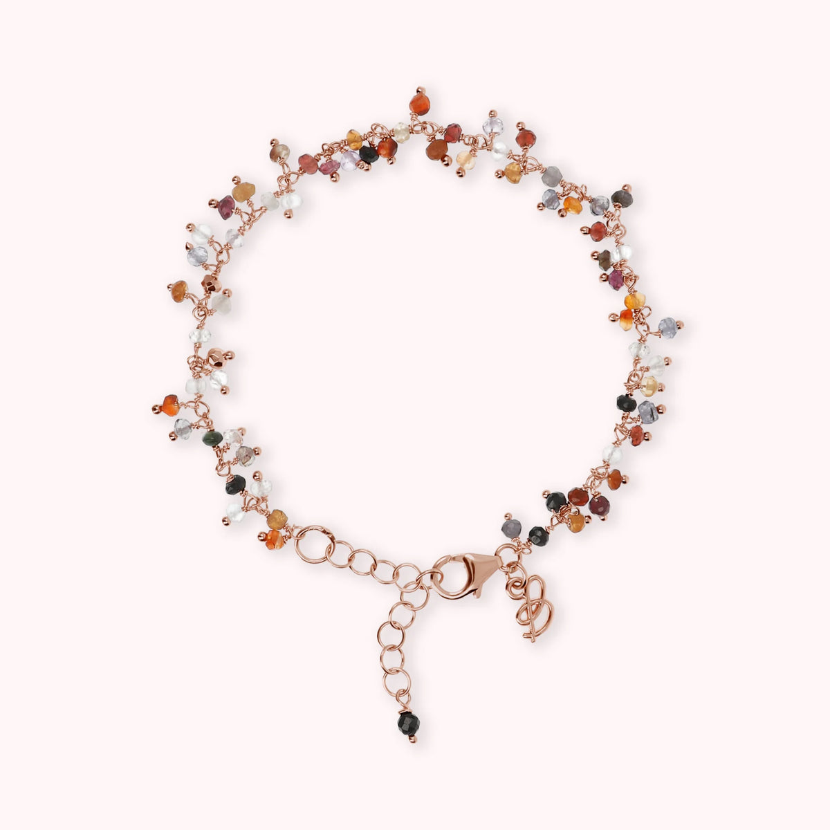 Bracelet with Natural Stones Pendants