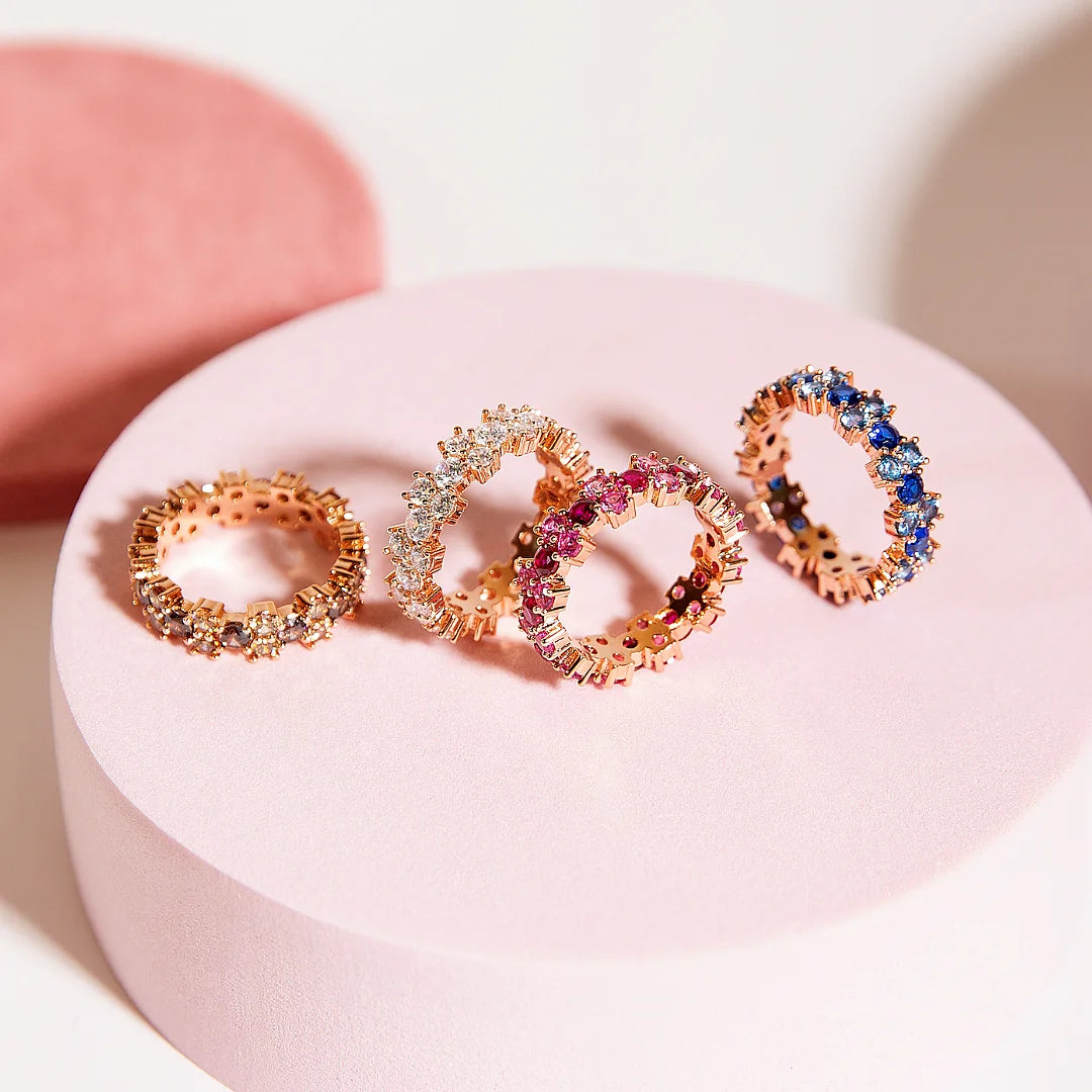Ring Miss by Bronzallure with Prism Crystal