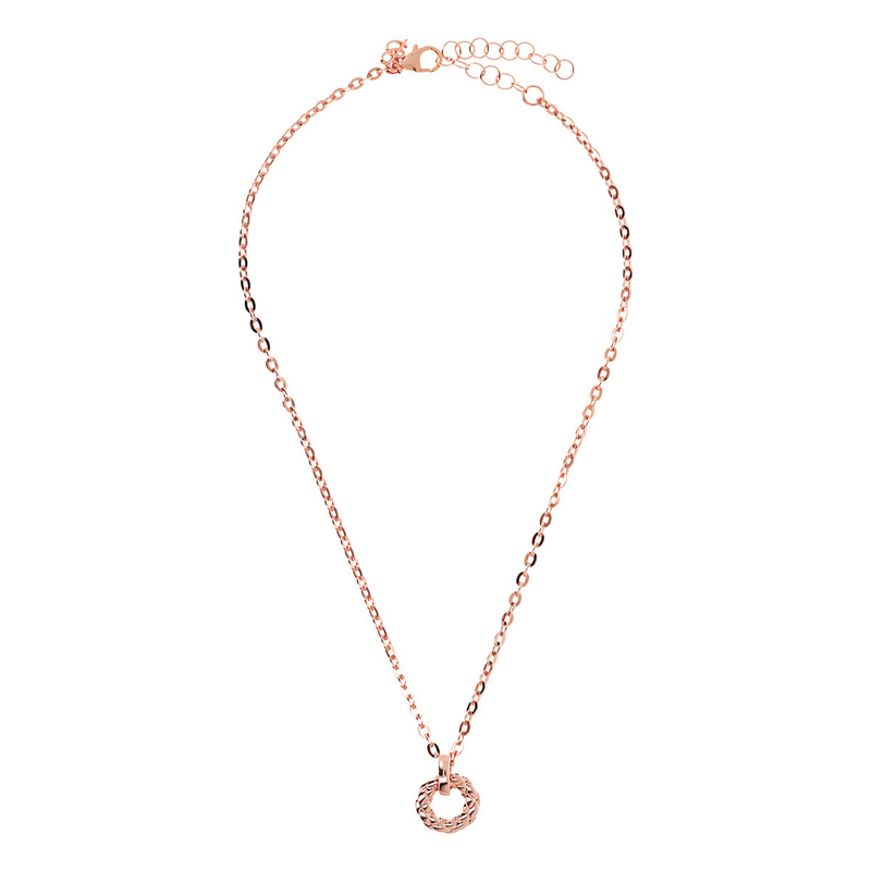 Forzatina Chain Necklace with Small Matelassé Pendant