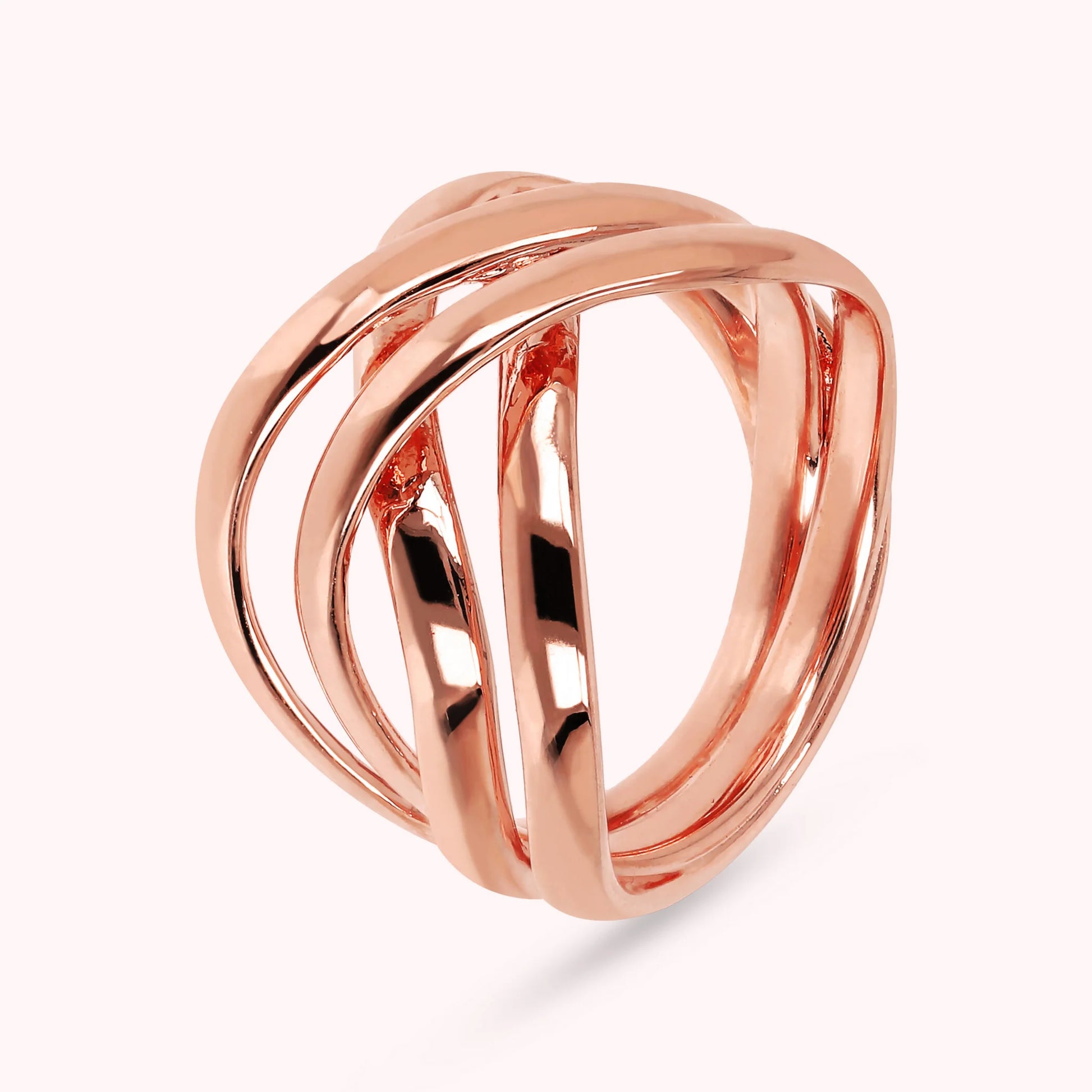 Anello a Fascia Intrecciato