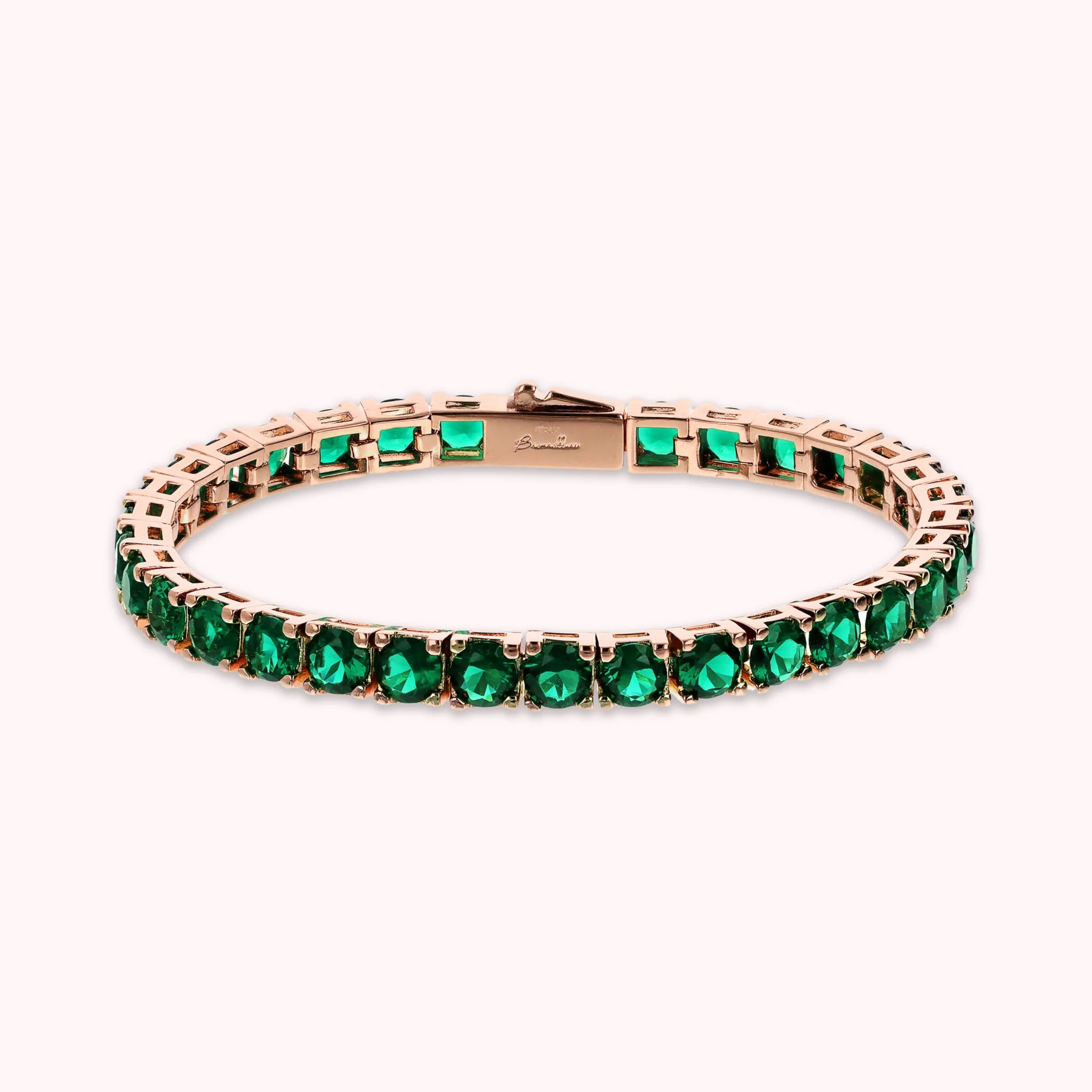 Bracciale Tennis Maxi con Cubic Zirconia Tonde