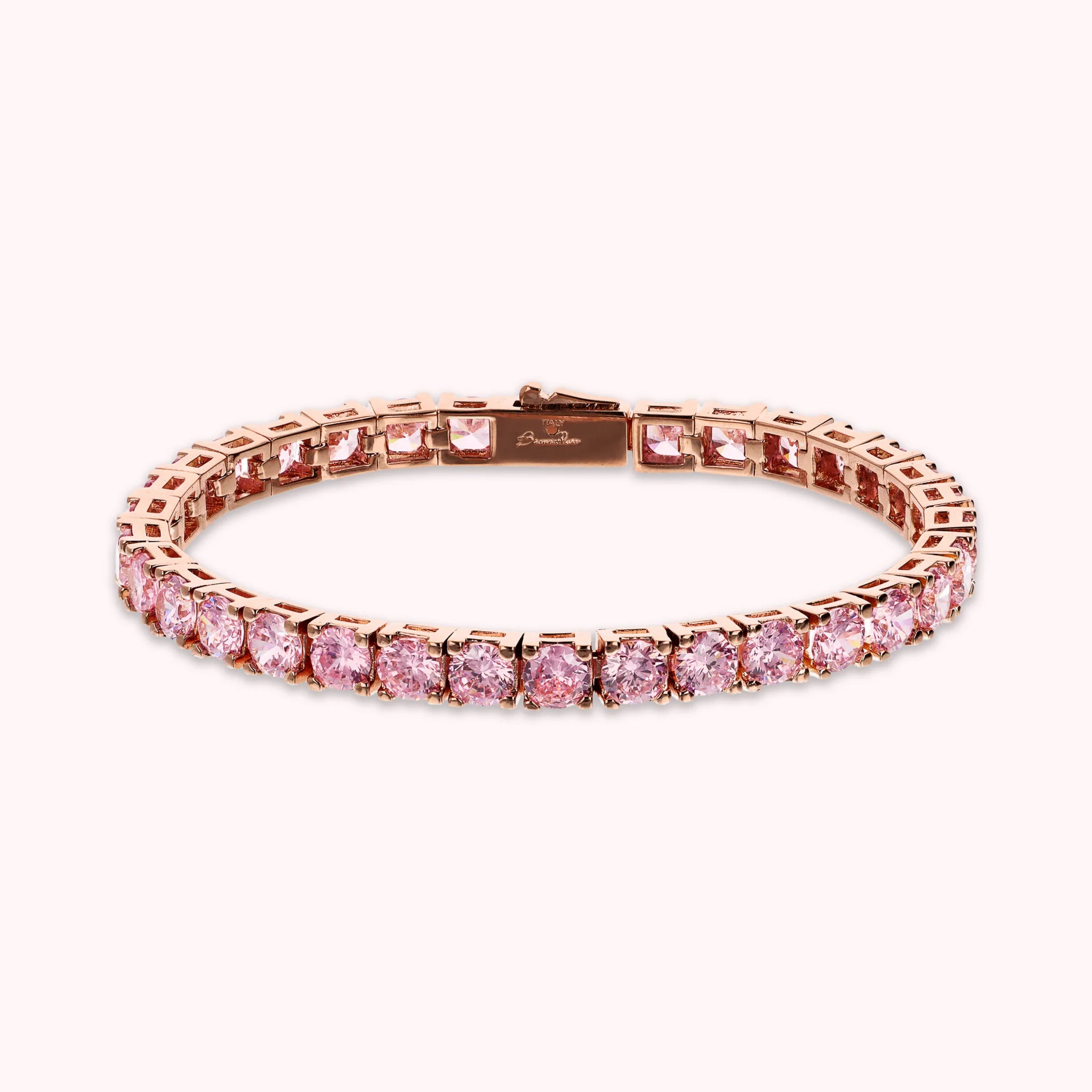 Bracciale Tennis Maxi con Cubic Zirconia Tonde