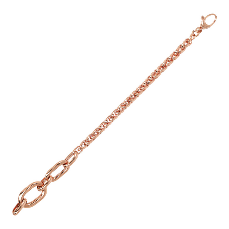 Spiga Chain Bracelet with Oval Links
