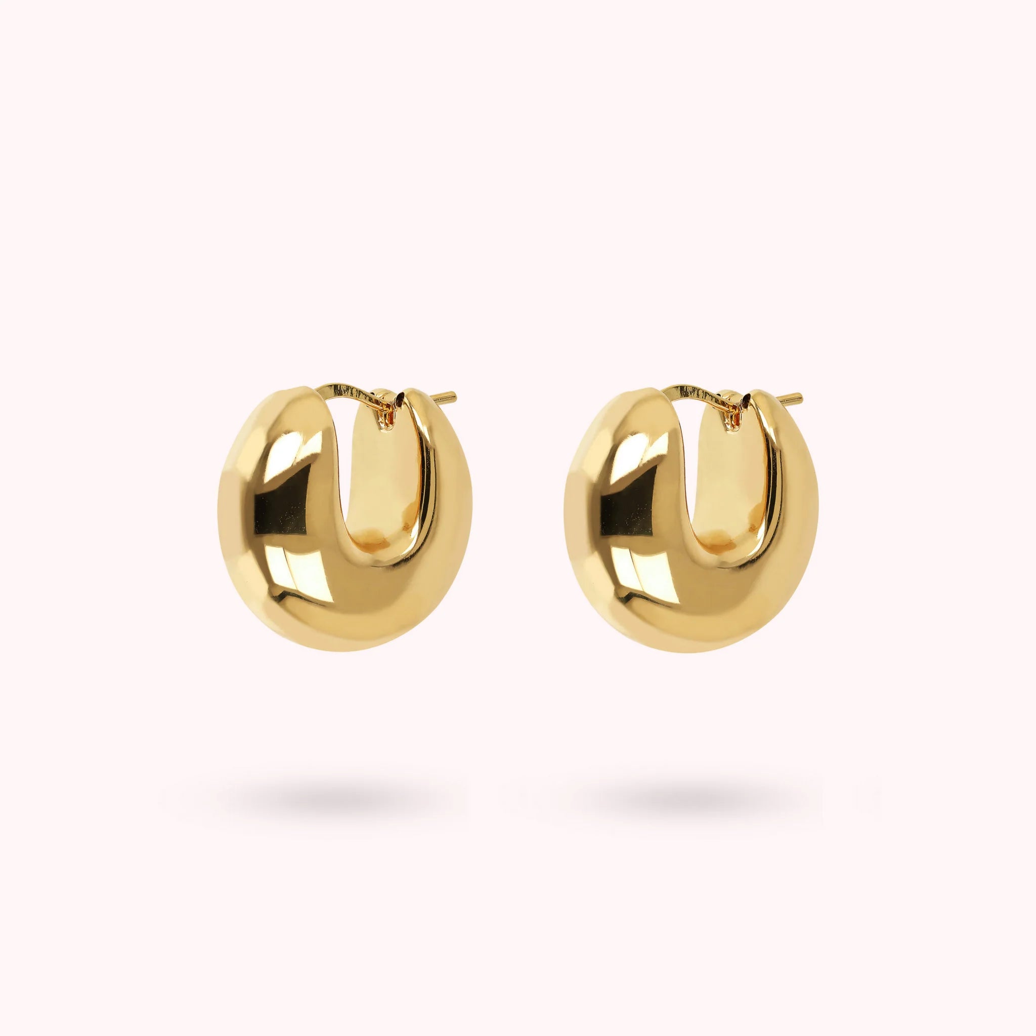 Golden Bombati Hoop Earrings