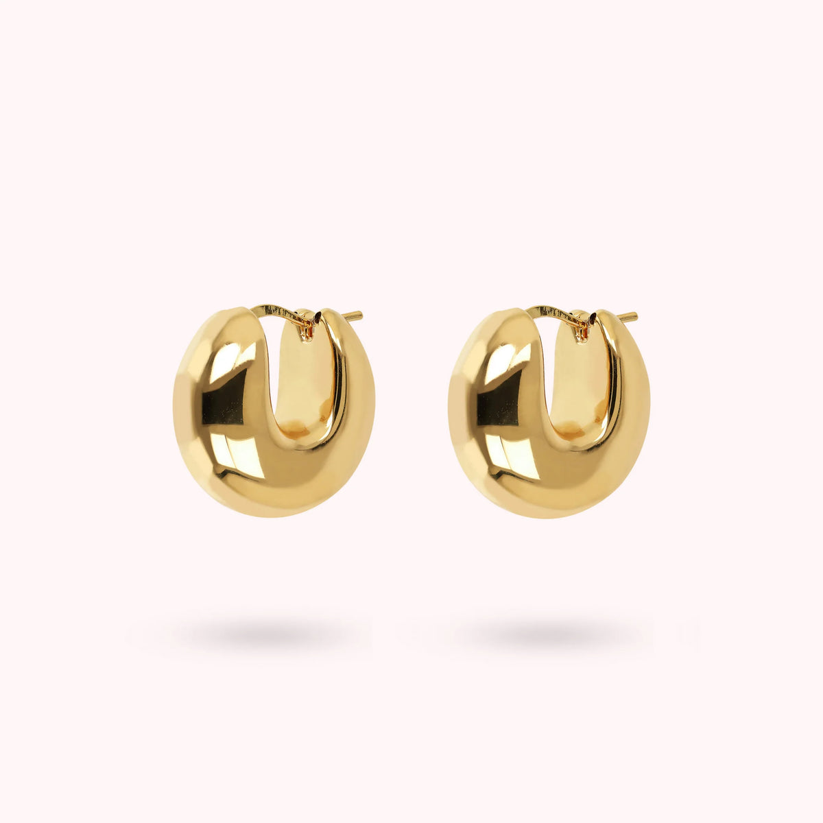 Golden Bombati Hoop Earrings
