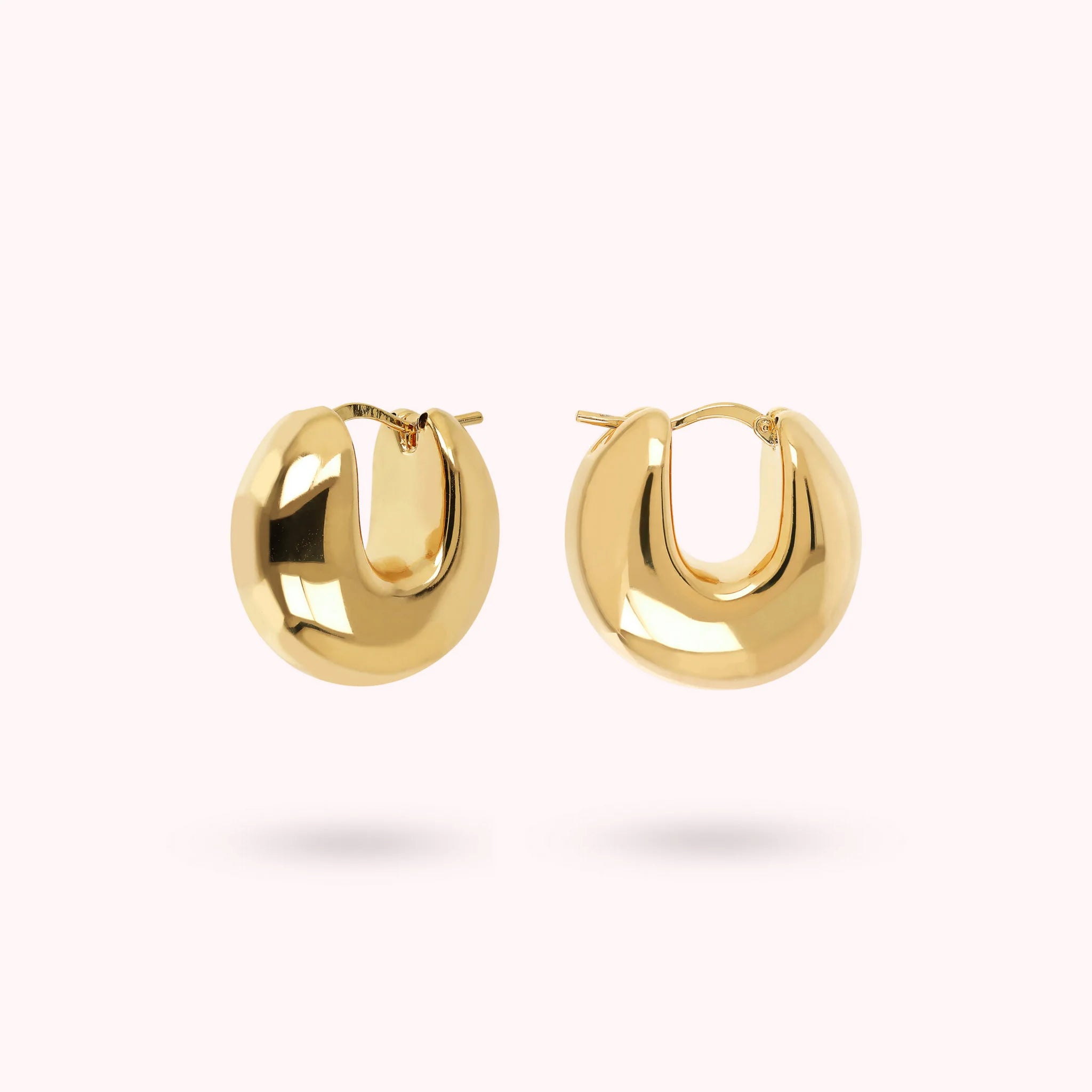 Golden Bombati Hoop Earrings