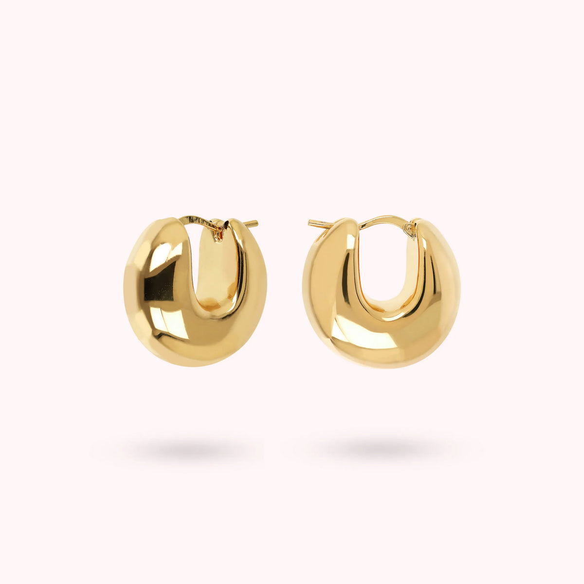 Golden Bombati Hoop Earrings
