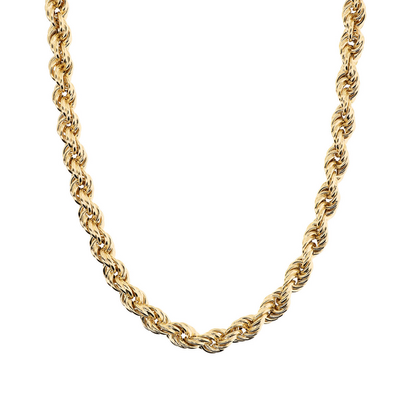 Golden Rope Chain Necklace