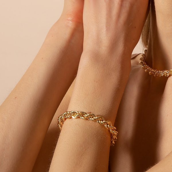 Golden Rope Chain Bracelet