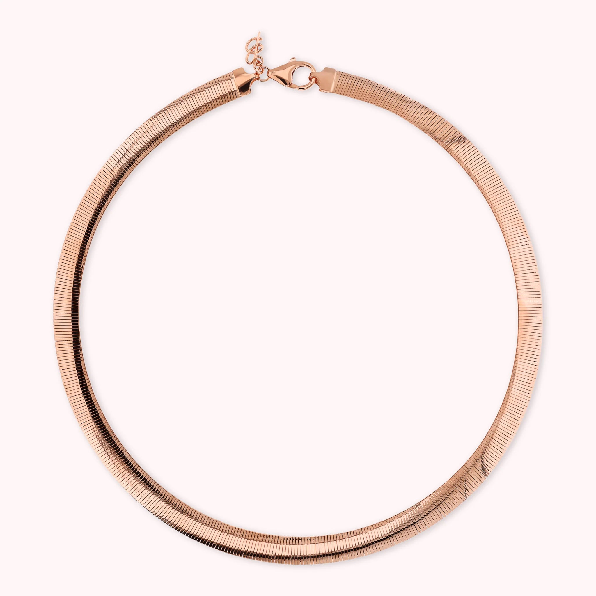 Omega Chain Choker Necklace