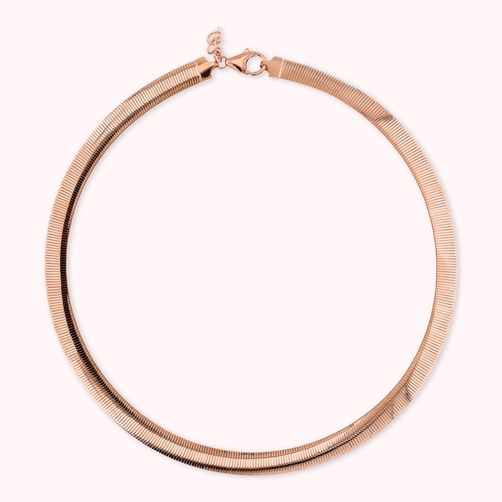Omega Chain Choker Necklace