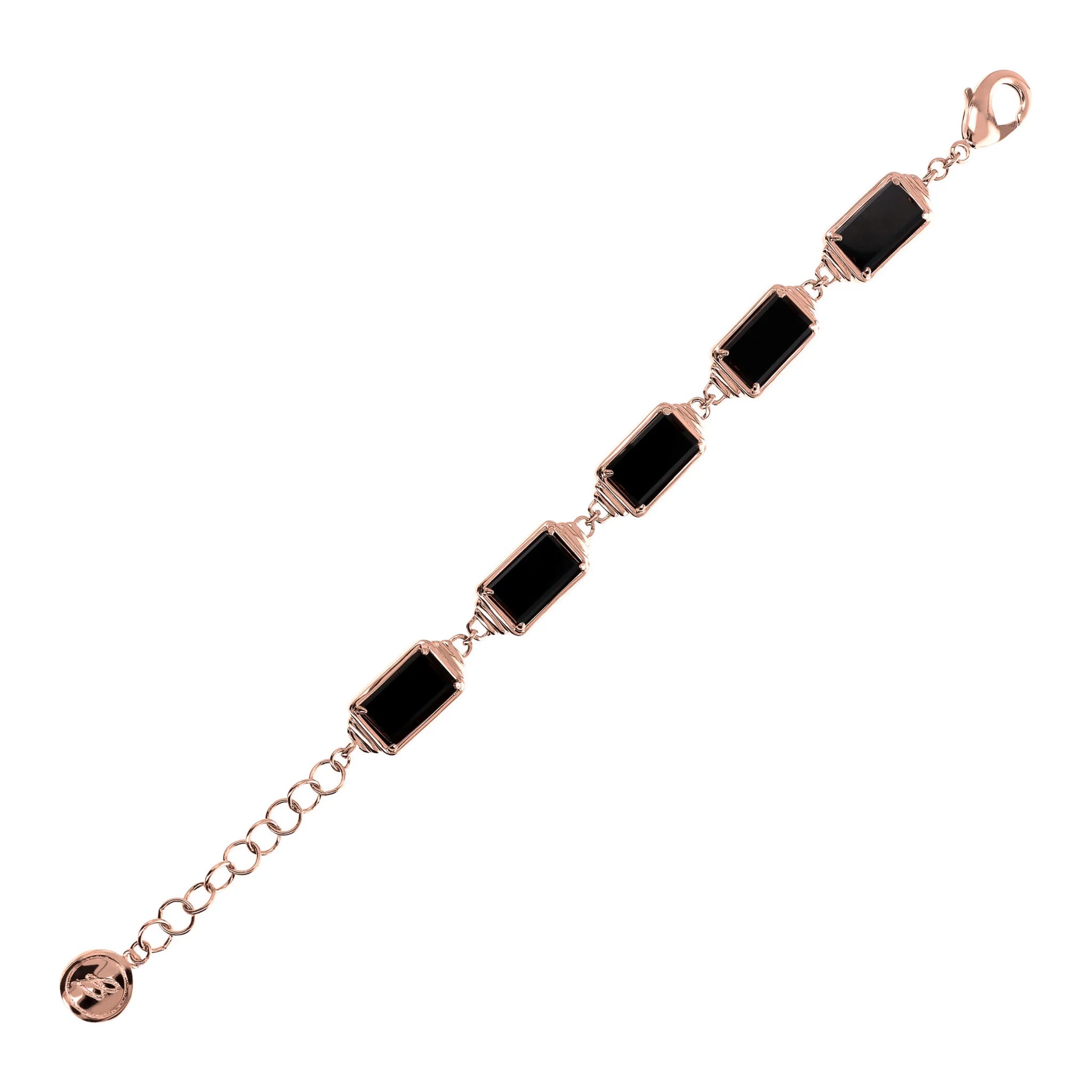 Bracciale con Pietre Naturali Rettangolari