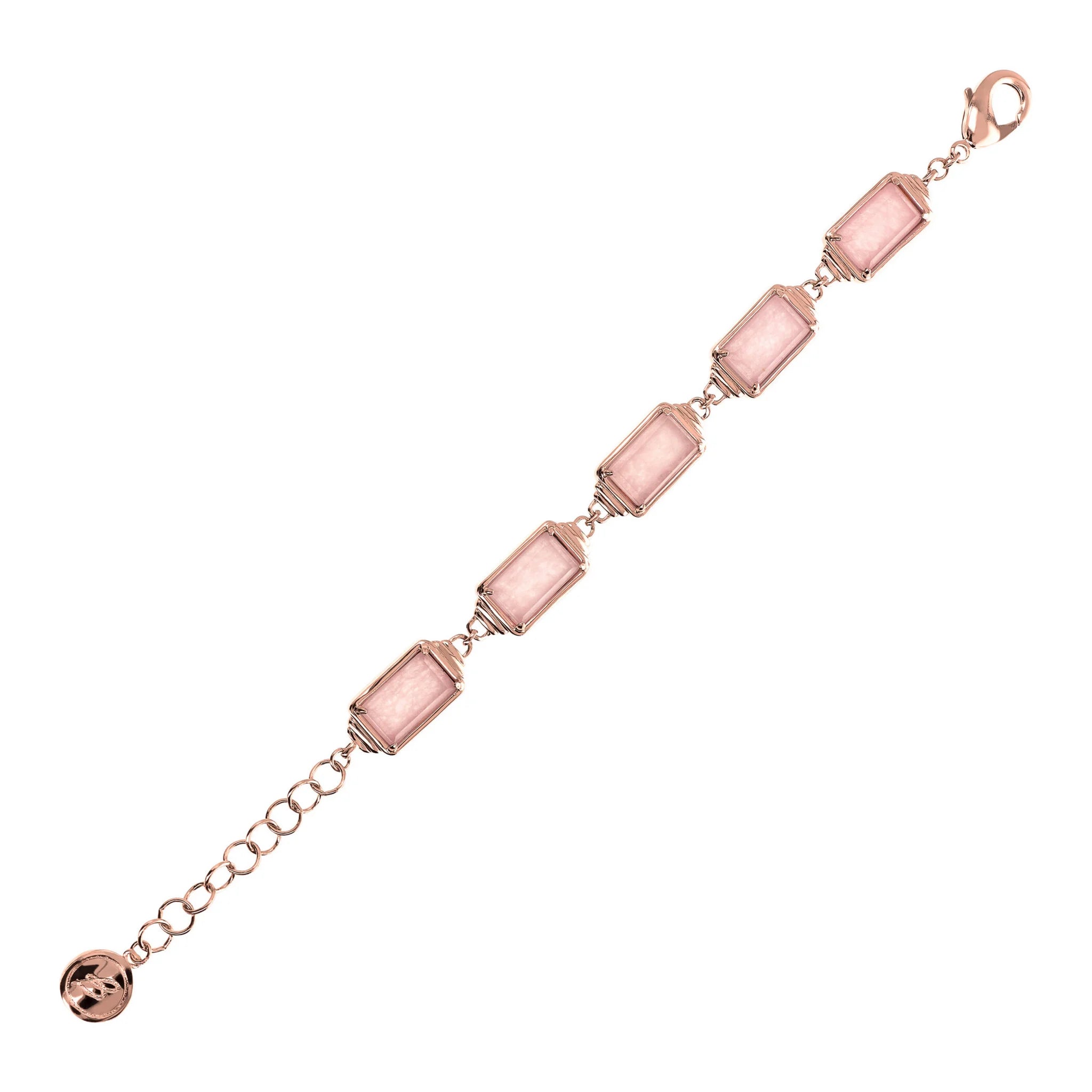 Bracciale con Pietre Naturali Rettangolari