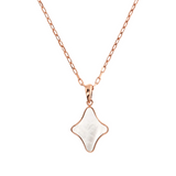Forzatina Chain Necklace with Etoile Pendant in Natural Stone