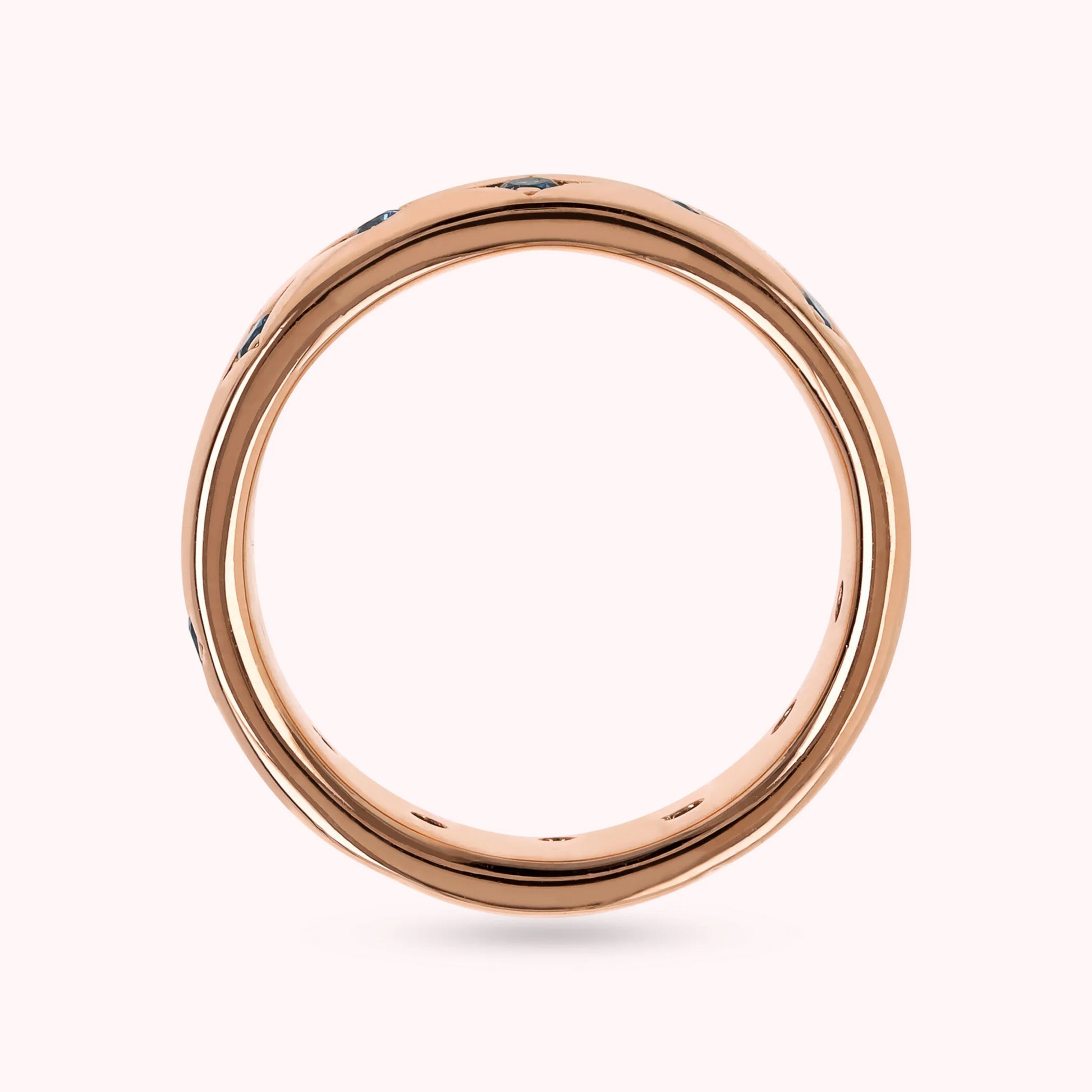 Jonc Étoile avec points de lumière en zircon cubique