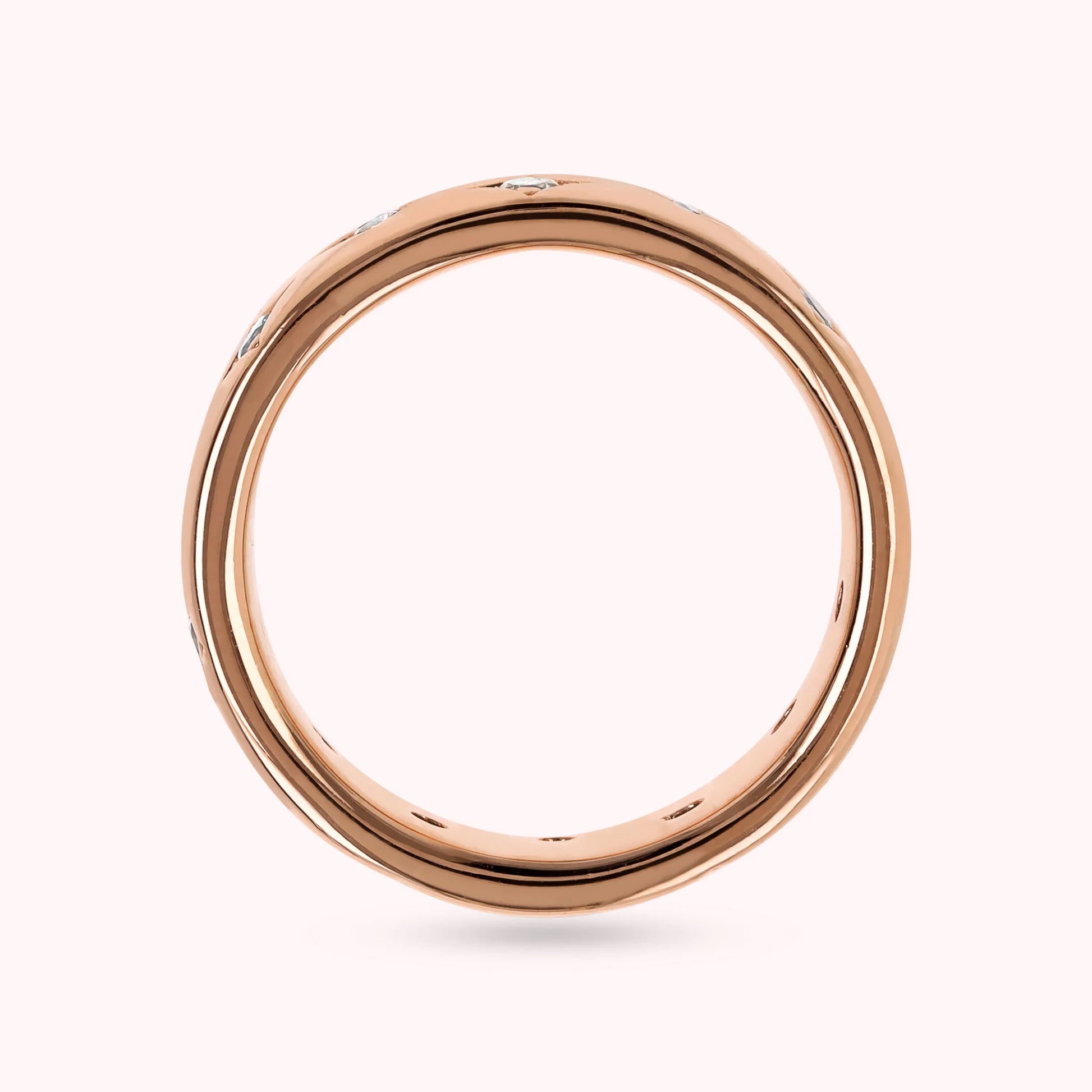 Jonc Étoile avec points de lumière en zircon cubique