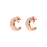 Semicircle Stud Earrings