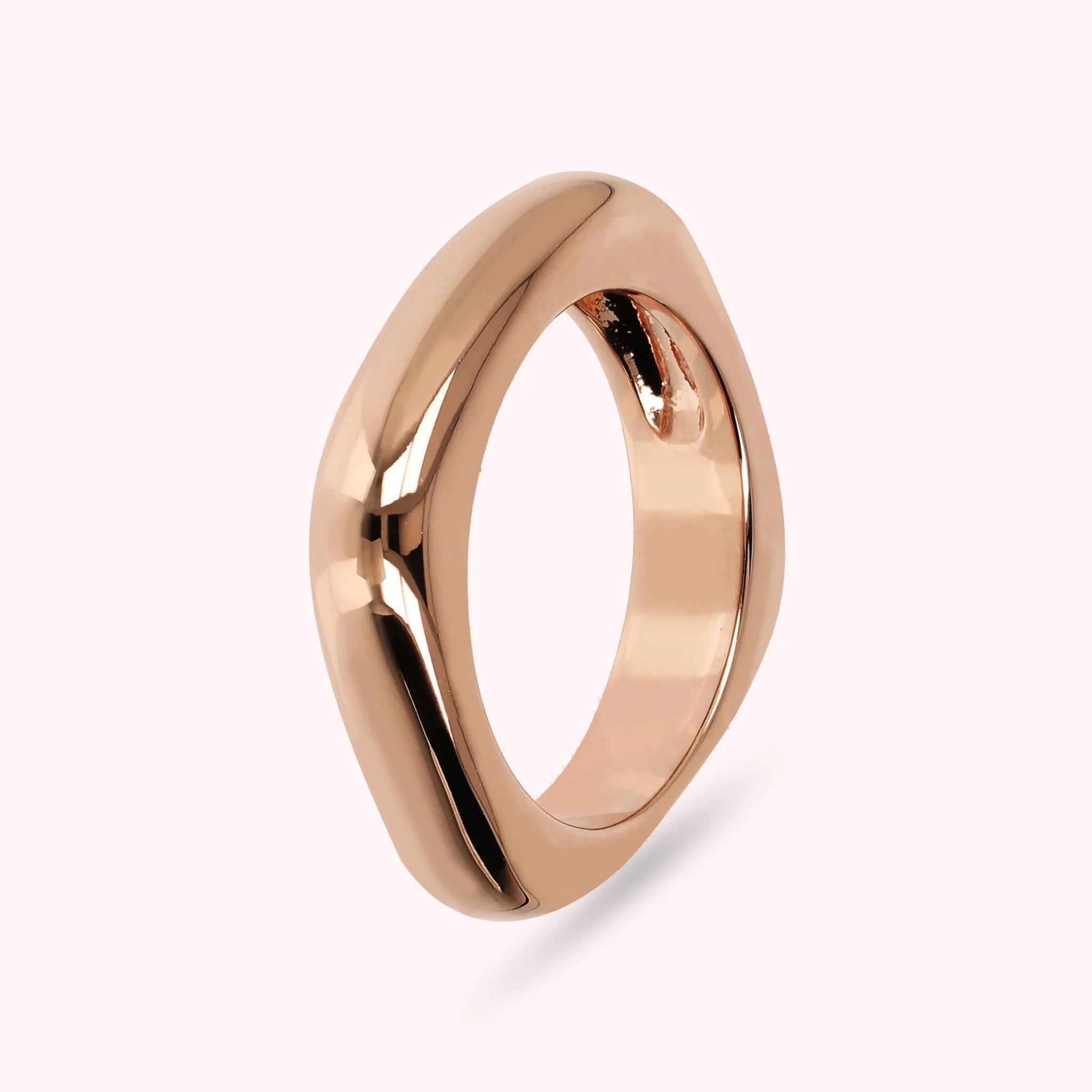 Anello Fedina Quadrato