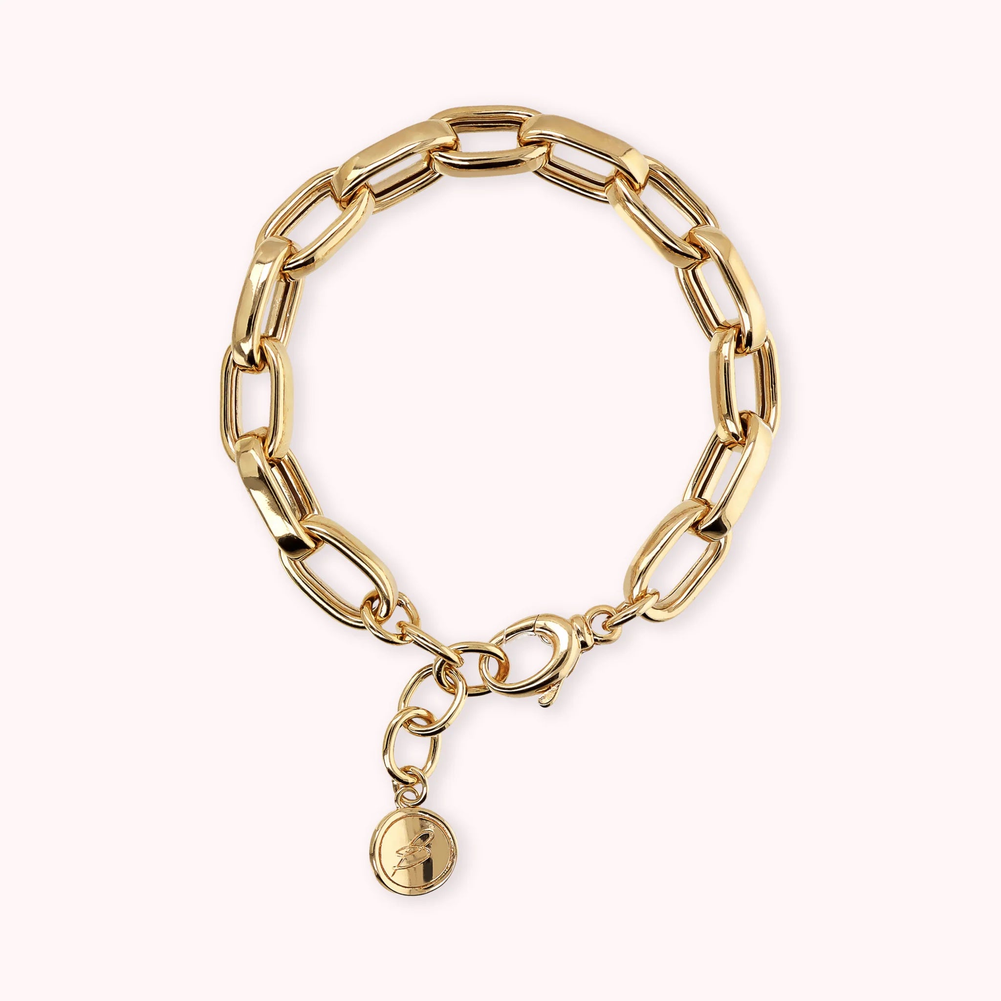 Golden Maxi Forzatina Chain Bracelet