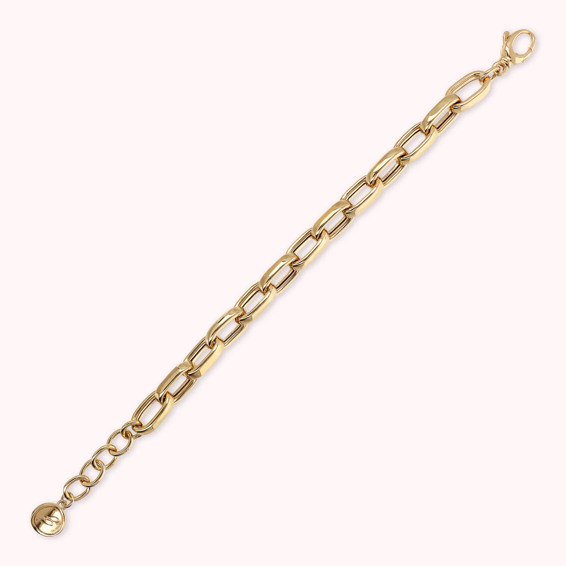 Golden Maxi Forzatina Chain Bracelet