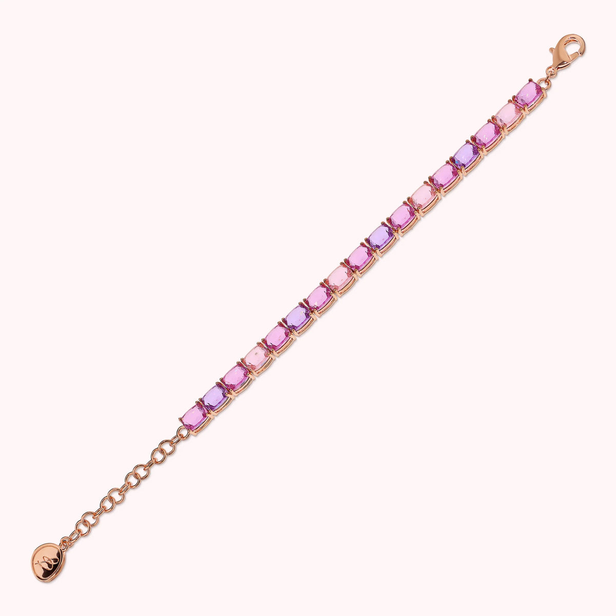Bracciale Essentiel Tennis con Prisma Gem Taglio Mosaico
