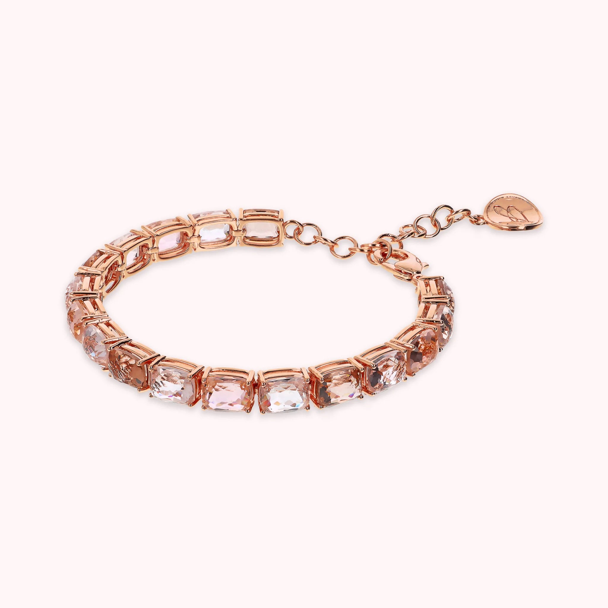 Bracciale Essentiel Tennis con Prisma Gem Taglio Mosaico