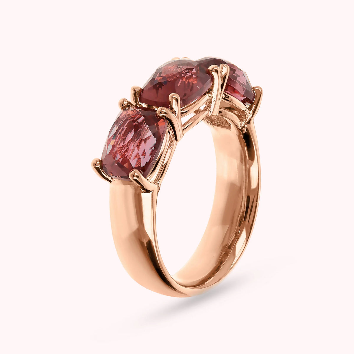 Riviera Ring with Prism Gem Cut Mosaic