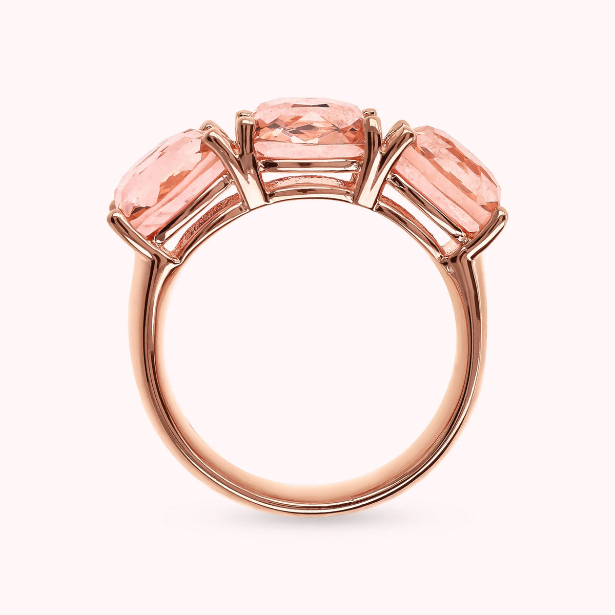 Riviera Ring with Prism Gem Cut Mosaic