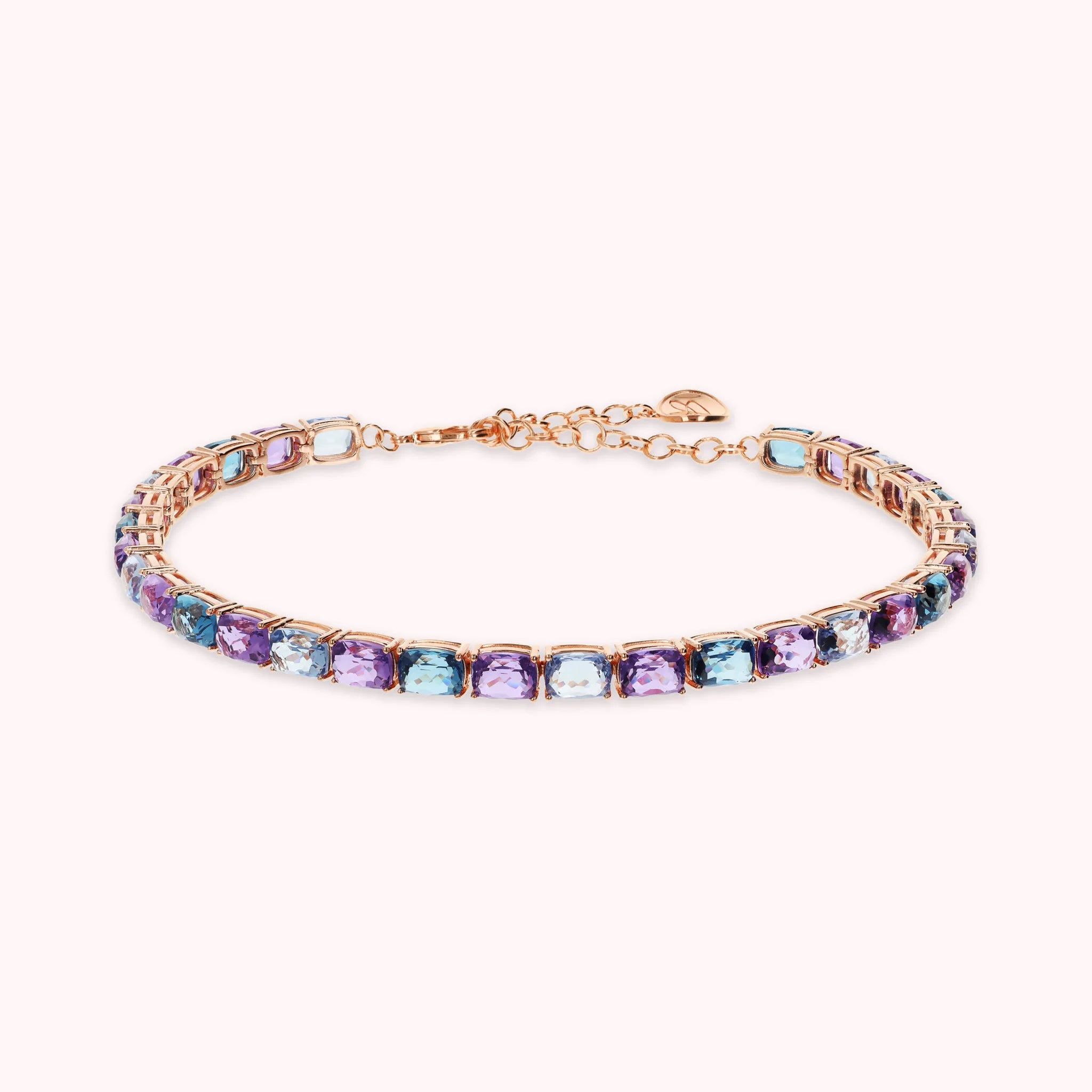 Collana Essentiel Choker con Prisma Gem Taglio Mosaico