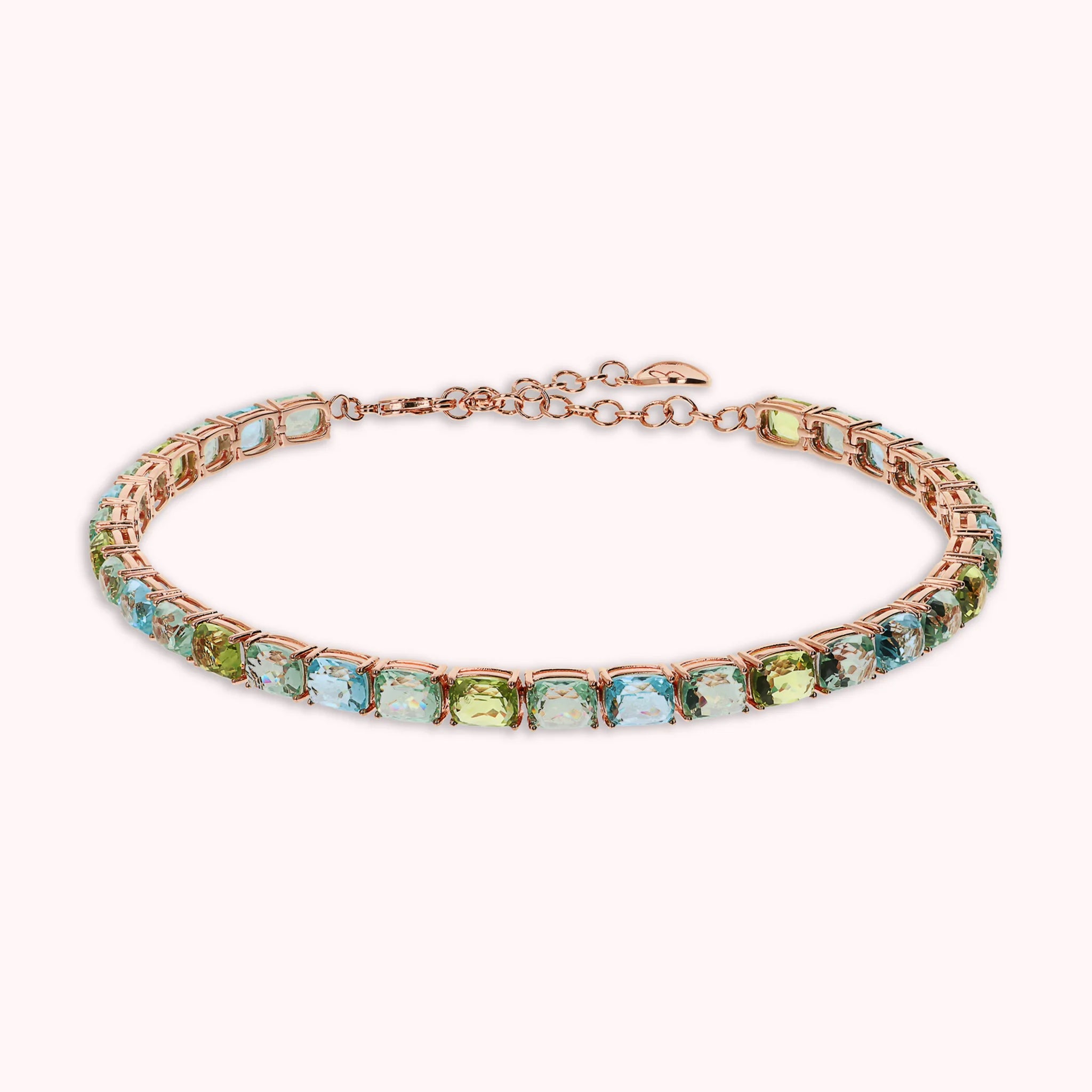Collana Essentiel Choker con Prisma Gem Taglio Mosaico