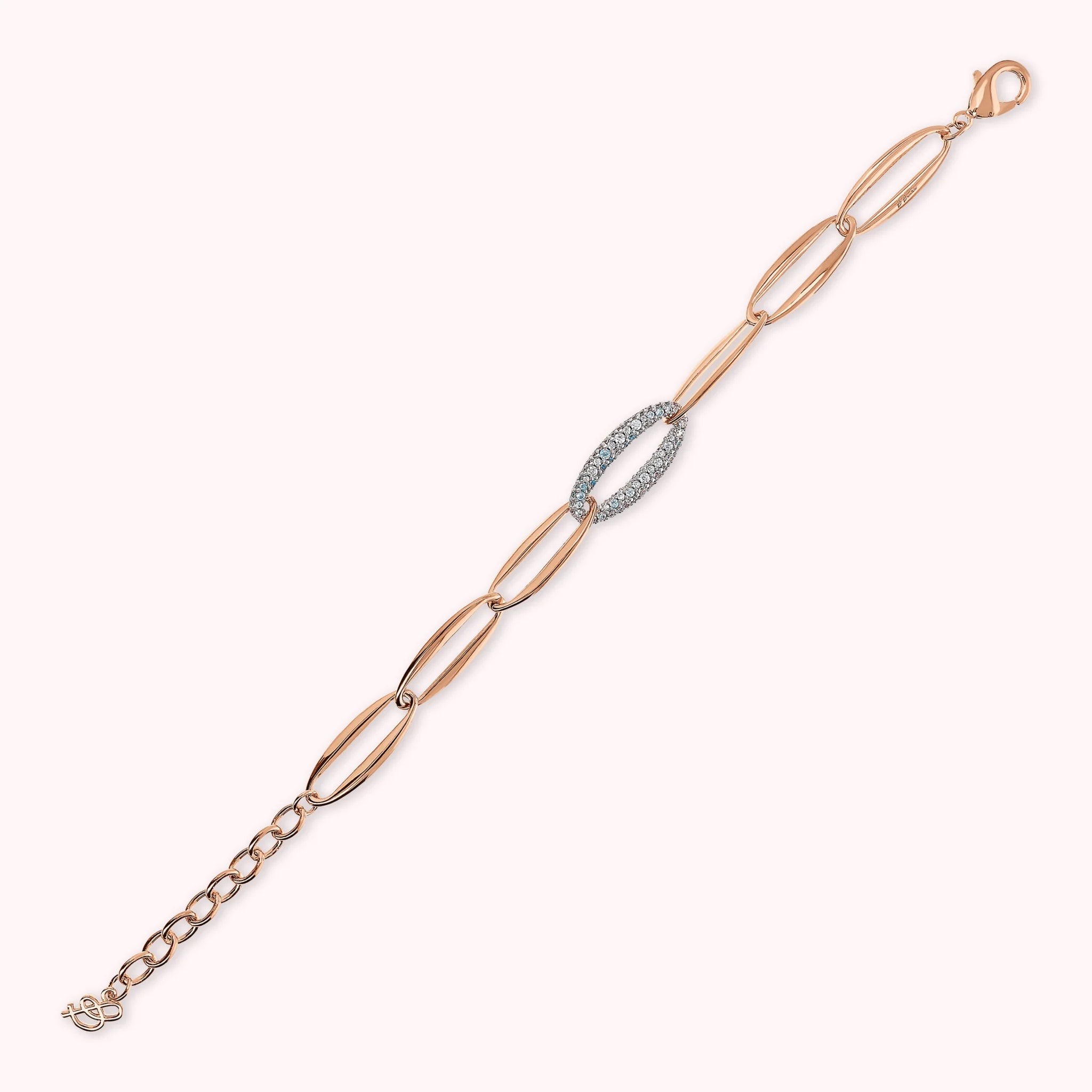 Marquise mesh bracelet and Cubic Zirconia pavé element