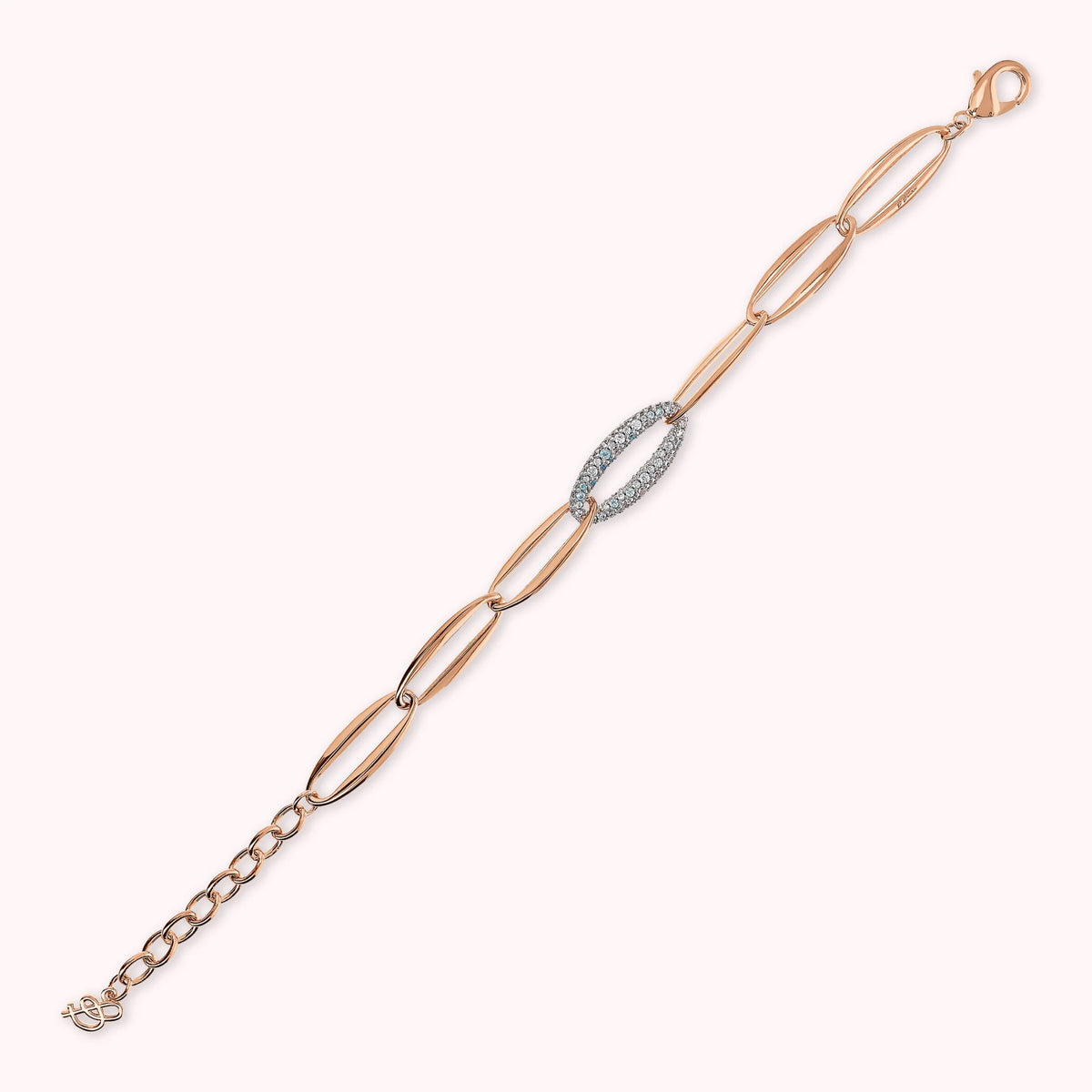 Marquise mesh bracelet and Cubic Zirconia pavé element