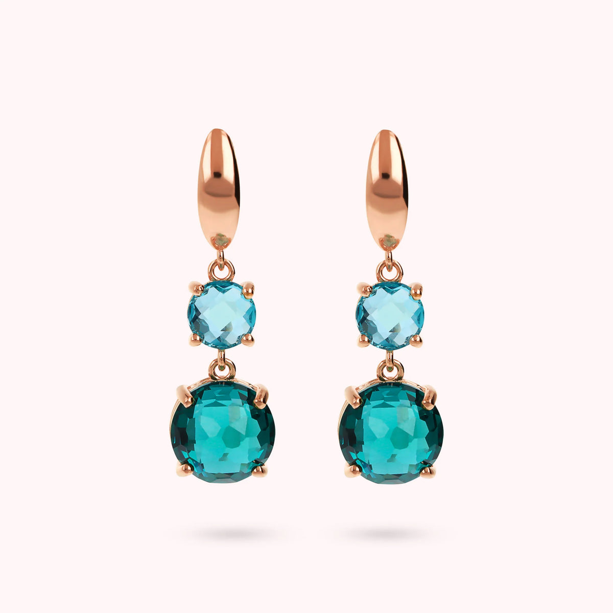 Boucles d'oreilles Prism Gem Round Drop