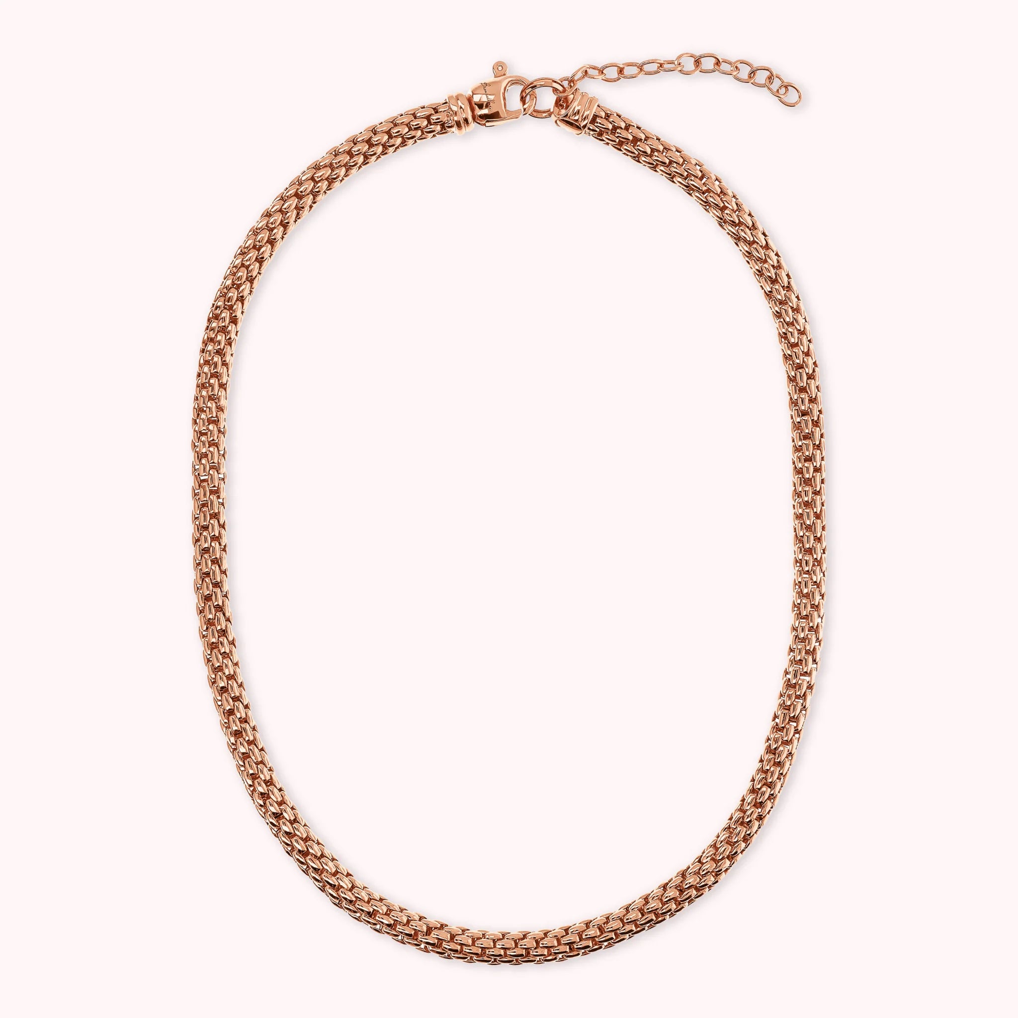 Popcorn Chain Maxi Choker Necklace