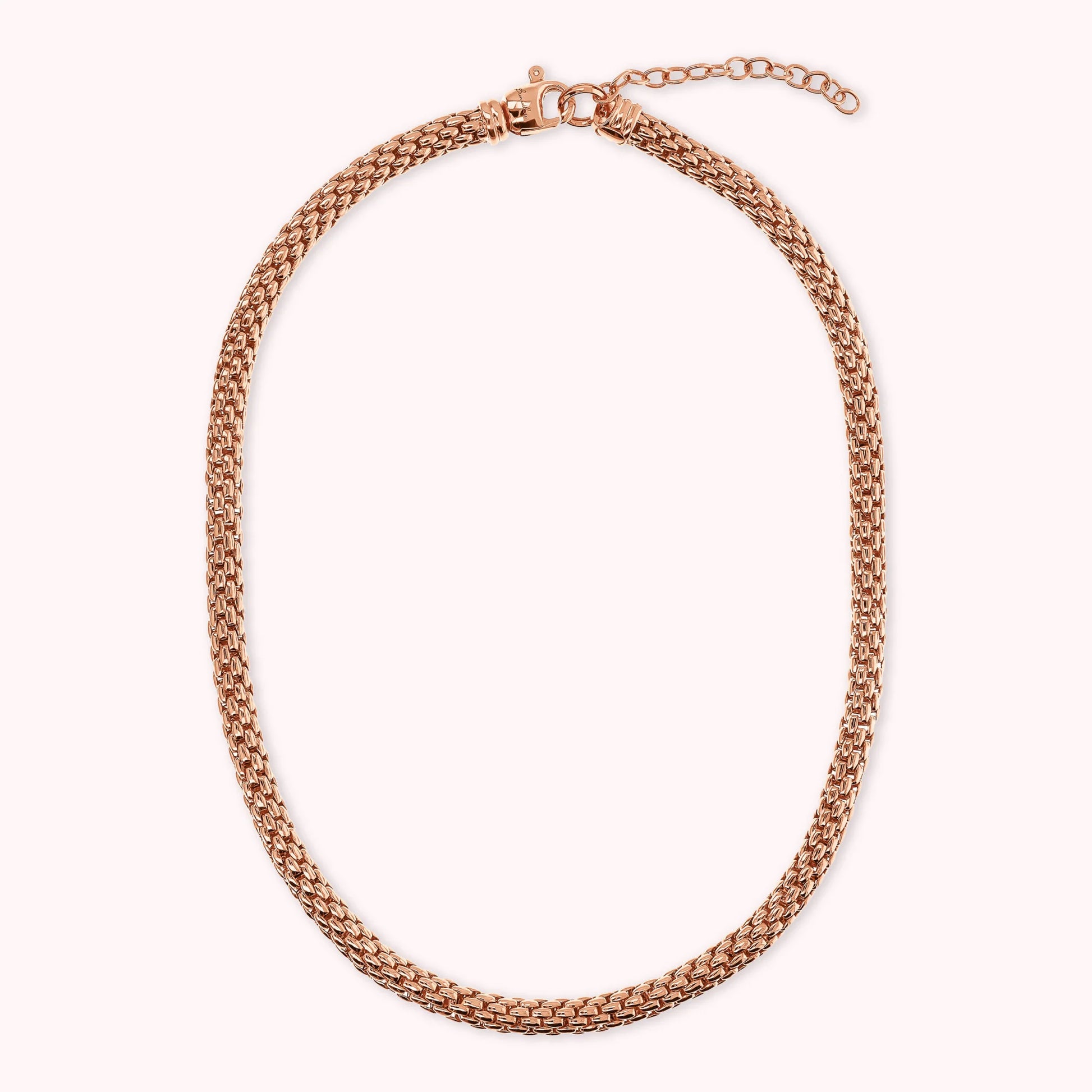 Popcorn Chain Maxi Choker Necklace