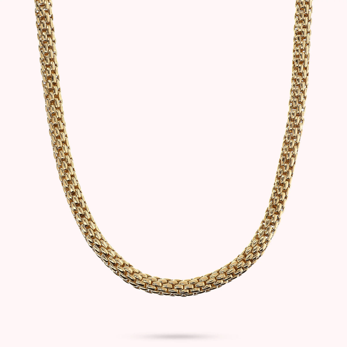 Collier d'or Collier Maxi Chaîne Popcorn