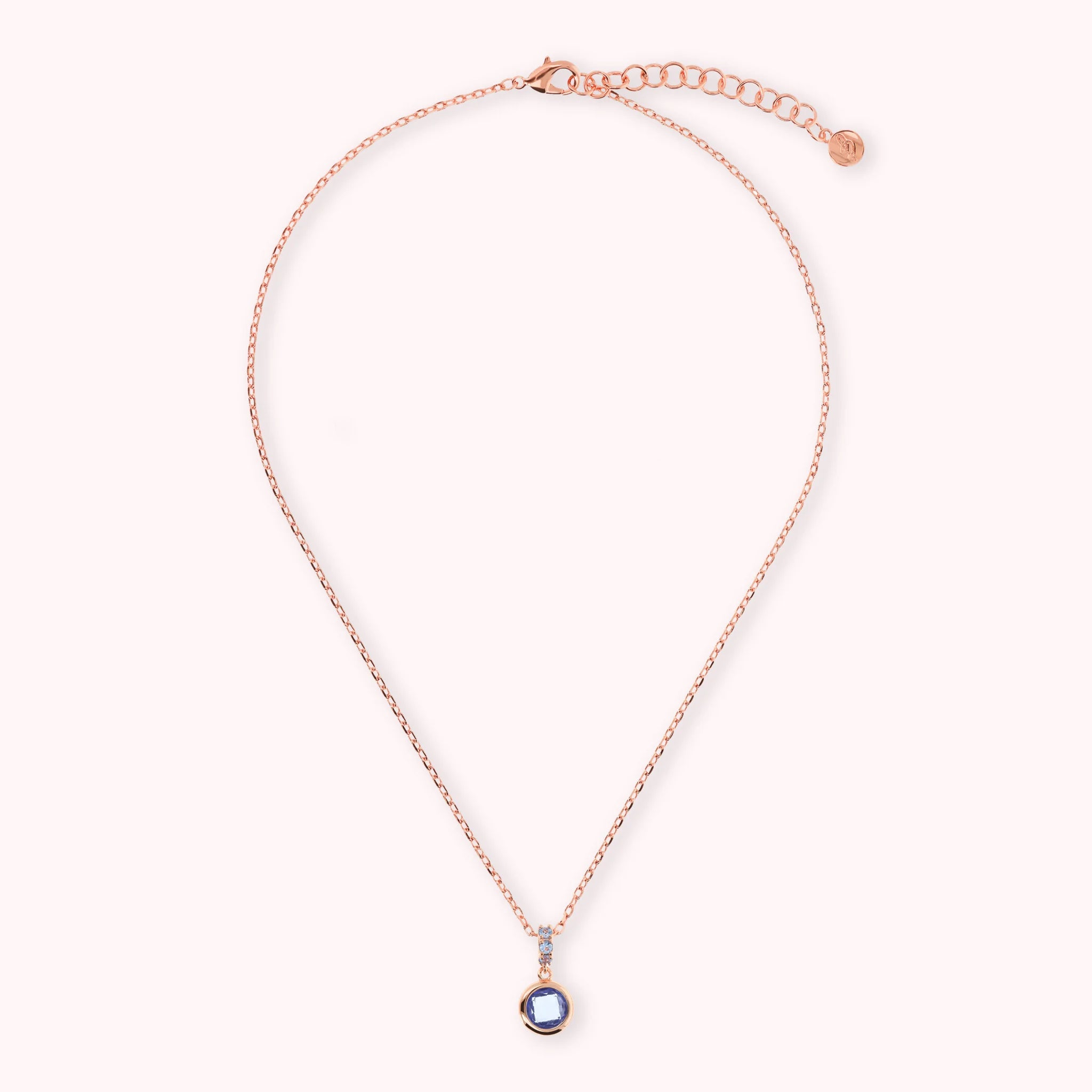 Collana Catena Forzatina con Pavé e Prisma Gem Tonda
