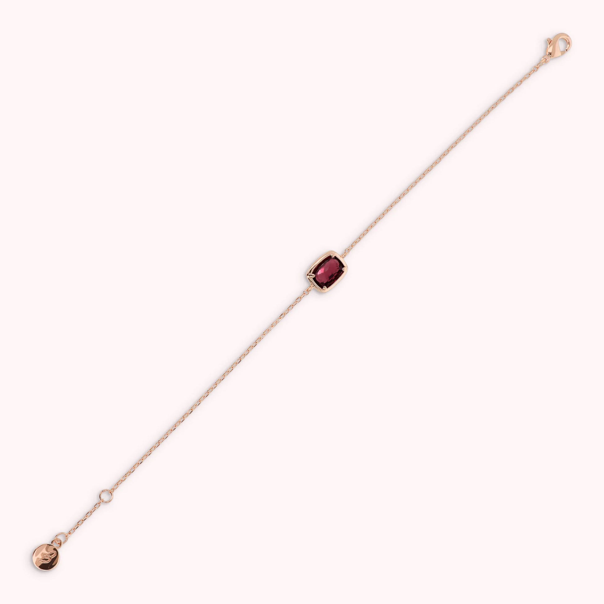 Forzatina Chain Bracelet with Baguette Gem Prism
