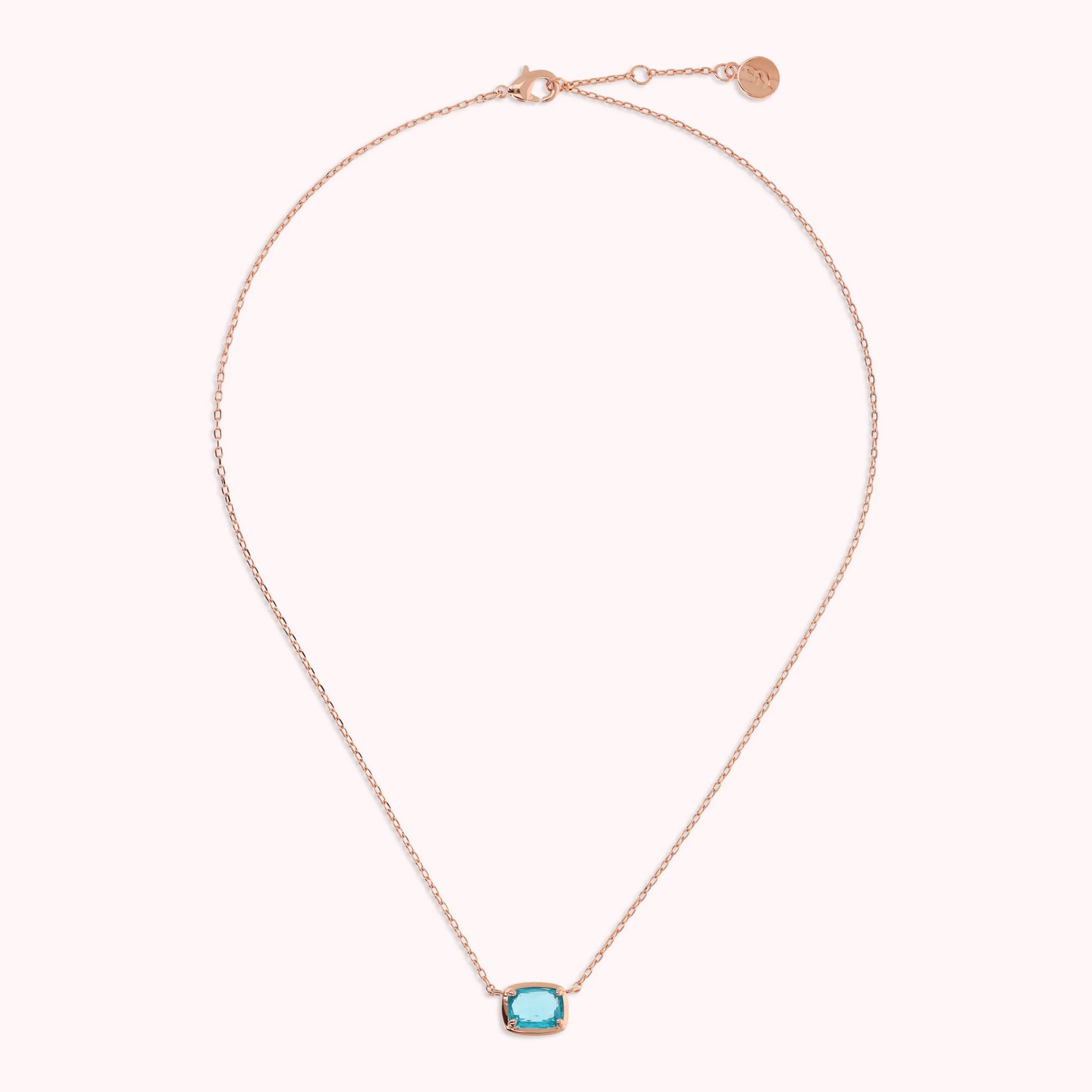 Collier chaîne forçat avec prisme gemme en baguette