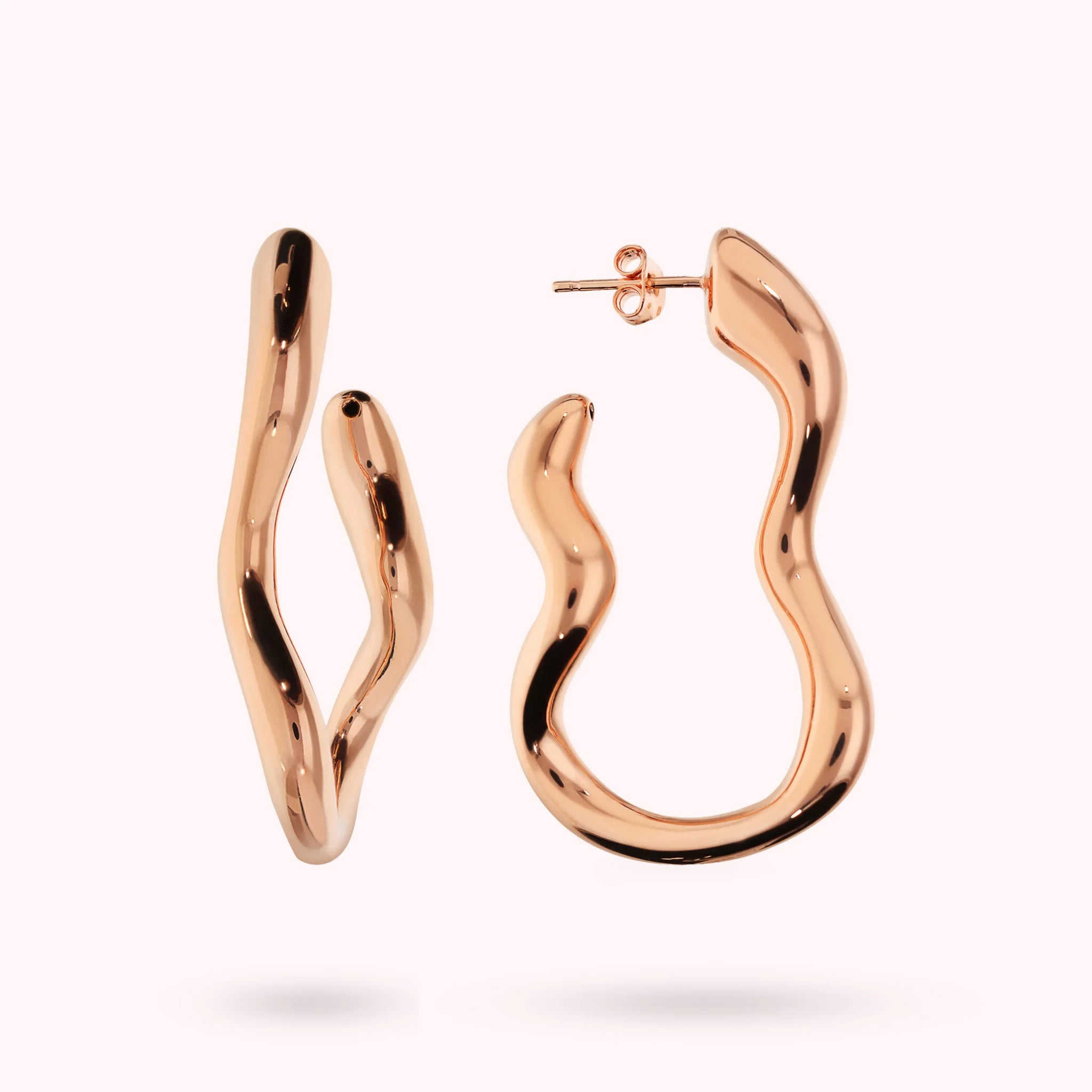 Orecchini Pendenti Sinuosi