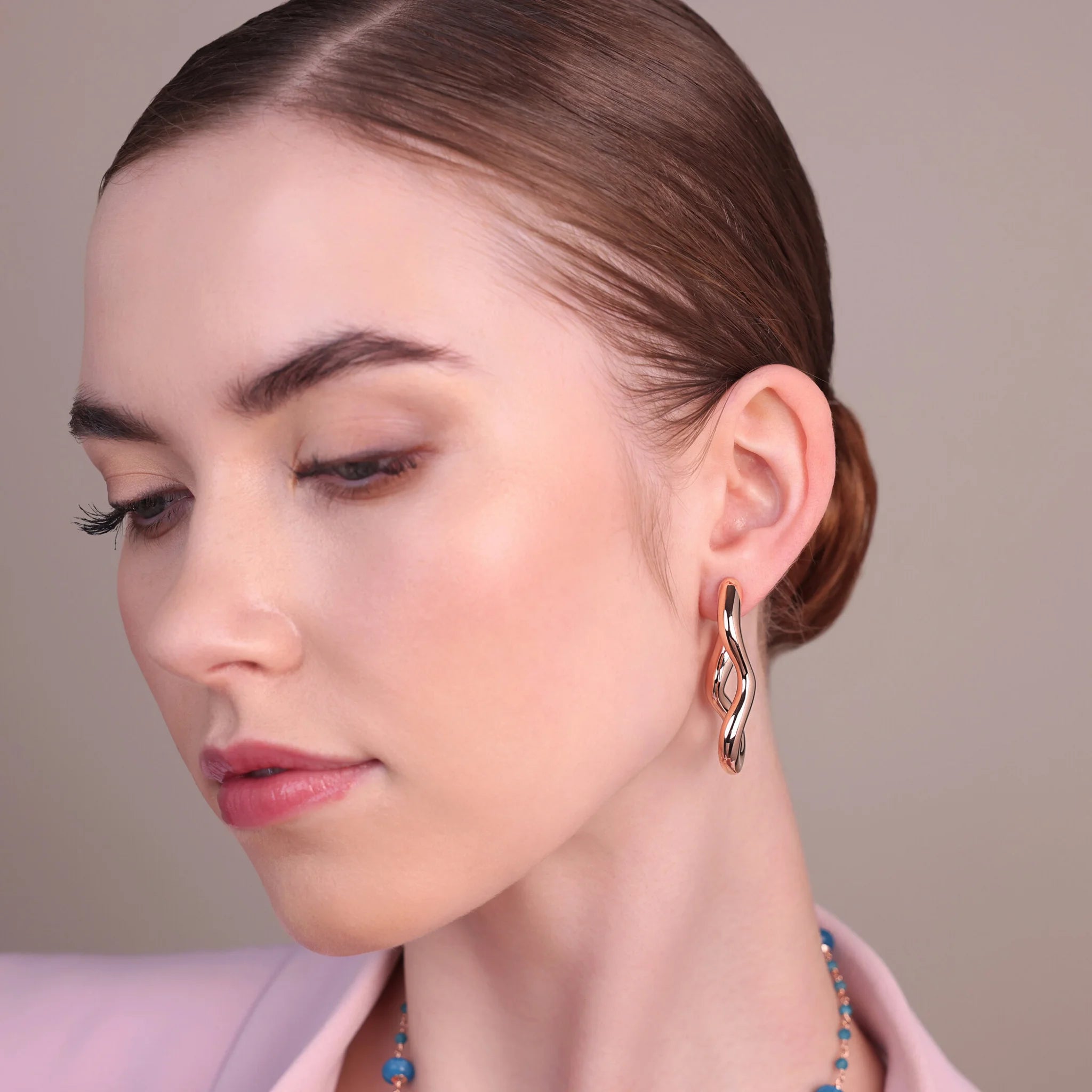 Sinuous Drop Earrings