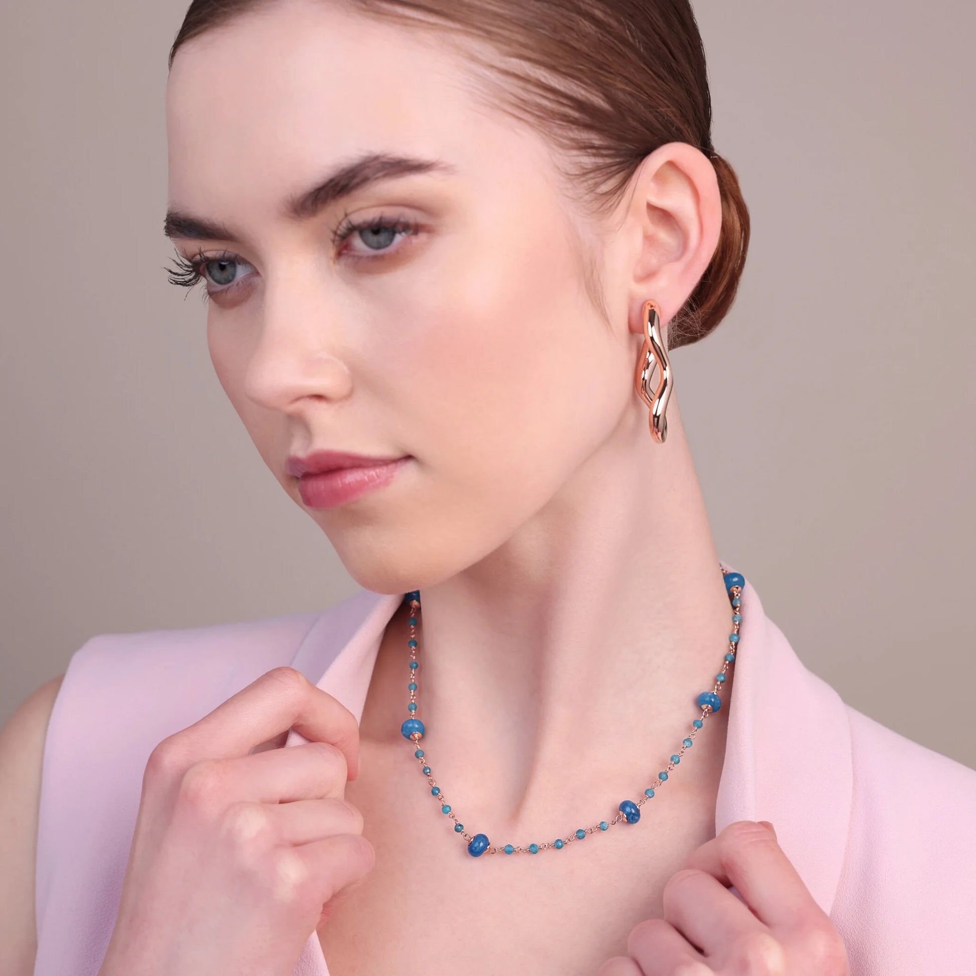 Sinuous Drop Earrings
