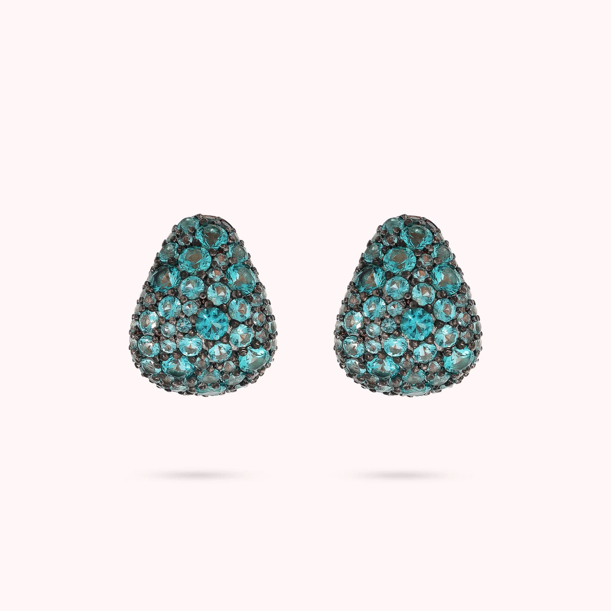 Orecchini a Goccia in Pavé di Cubic Zirconia
