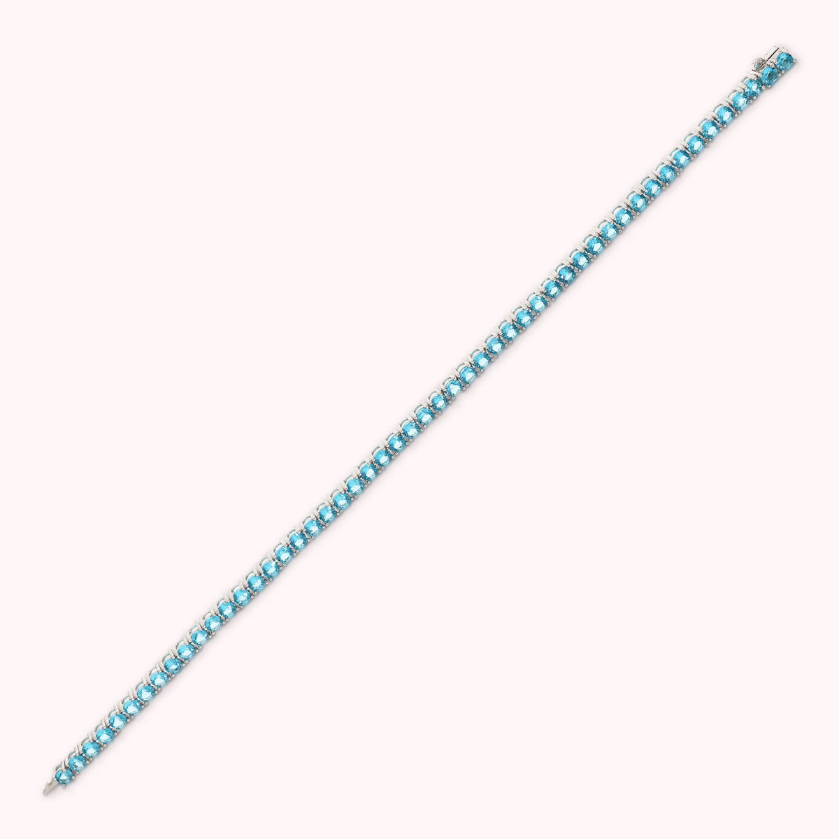 Glow Tennis Bracelet with Round Cubic Zirconia