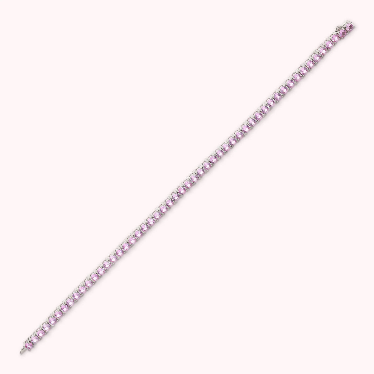 Glow Tennis Bracelet with Round Cubic Zirconia