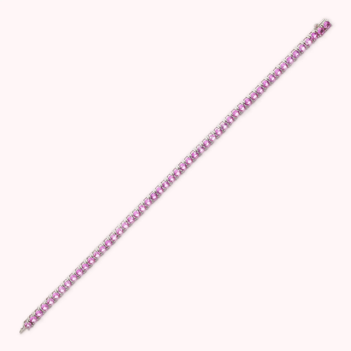 Glow Tennis Bracelet with Round Cubic Zirconia